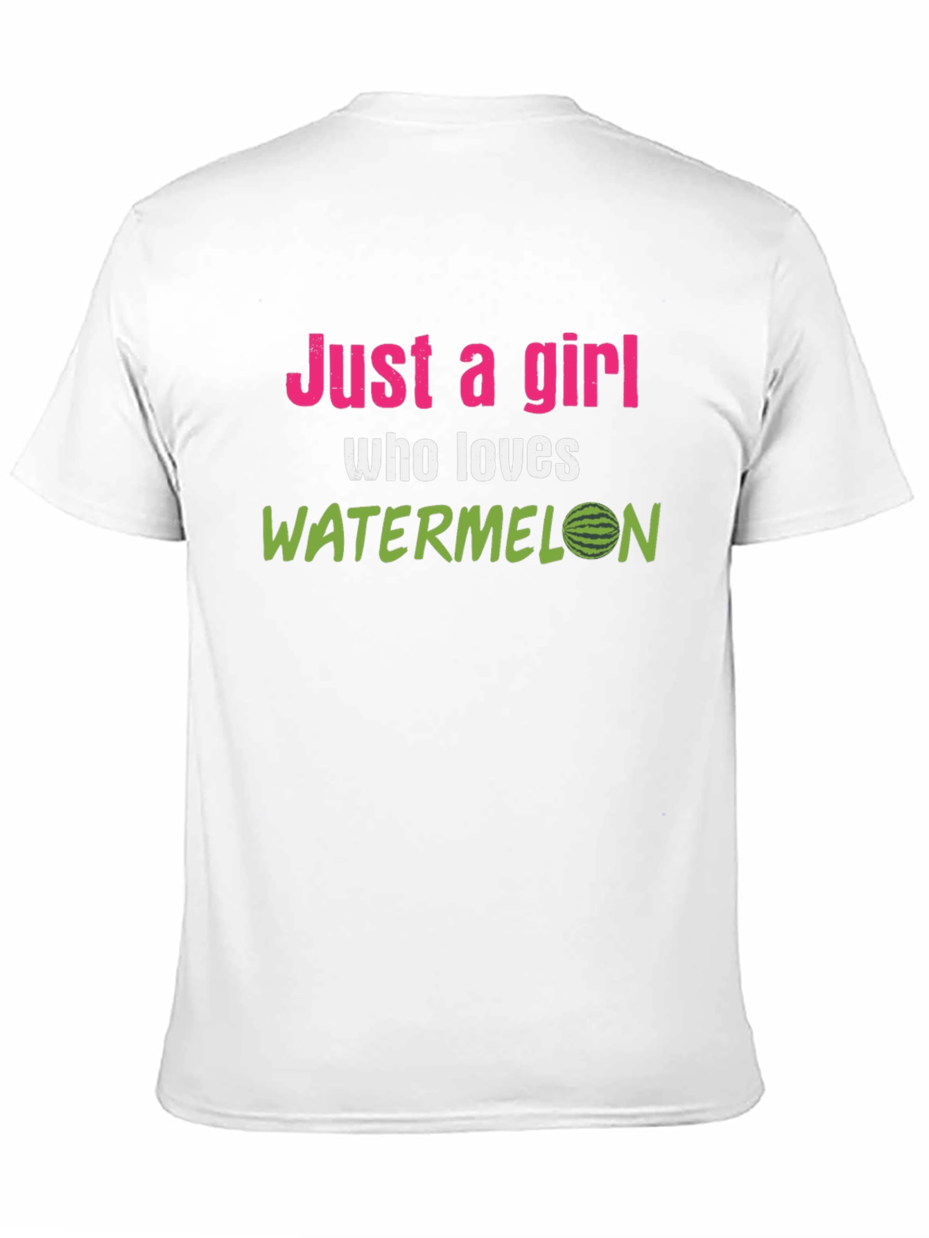 Just A Girl Who Loves Watermelon T-Shirt
