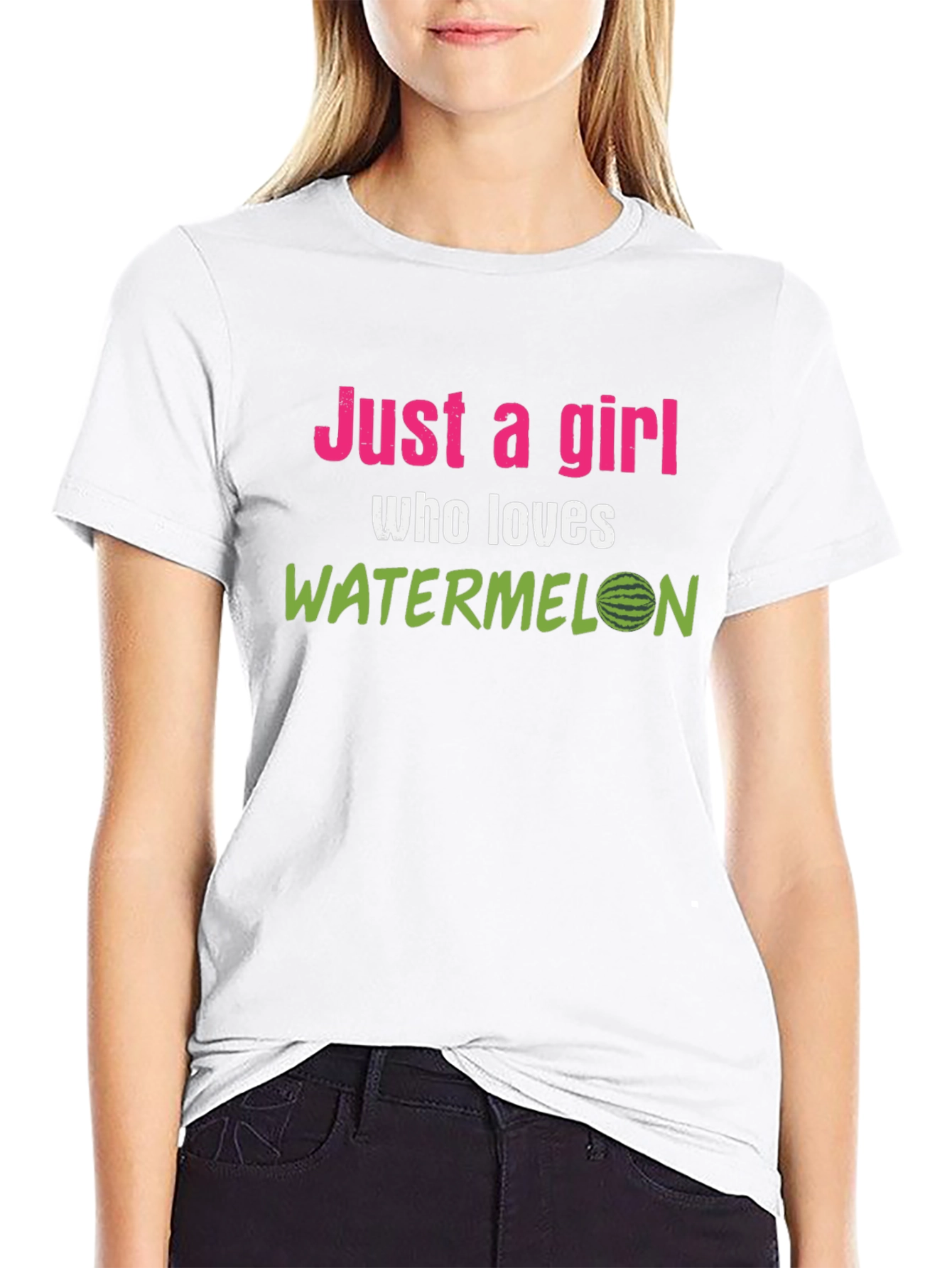 Just A Girl Who Loves Watermelon T-Shirt