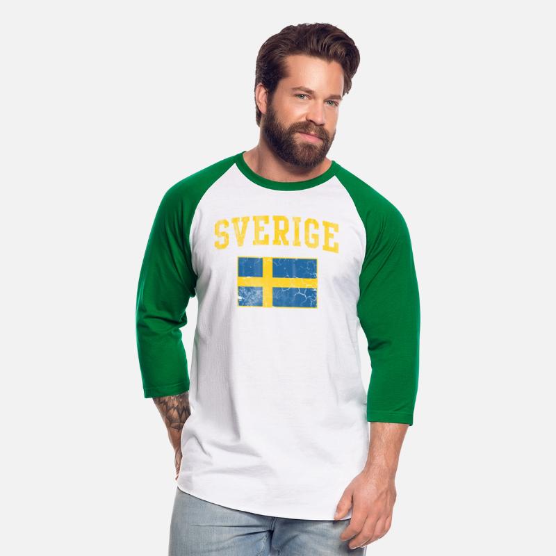 Sverige Sweden Flag Fade