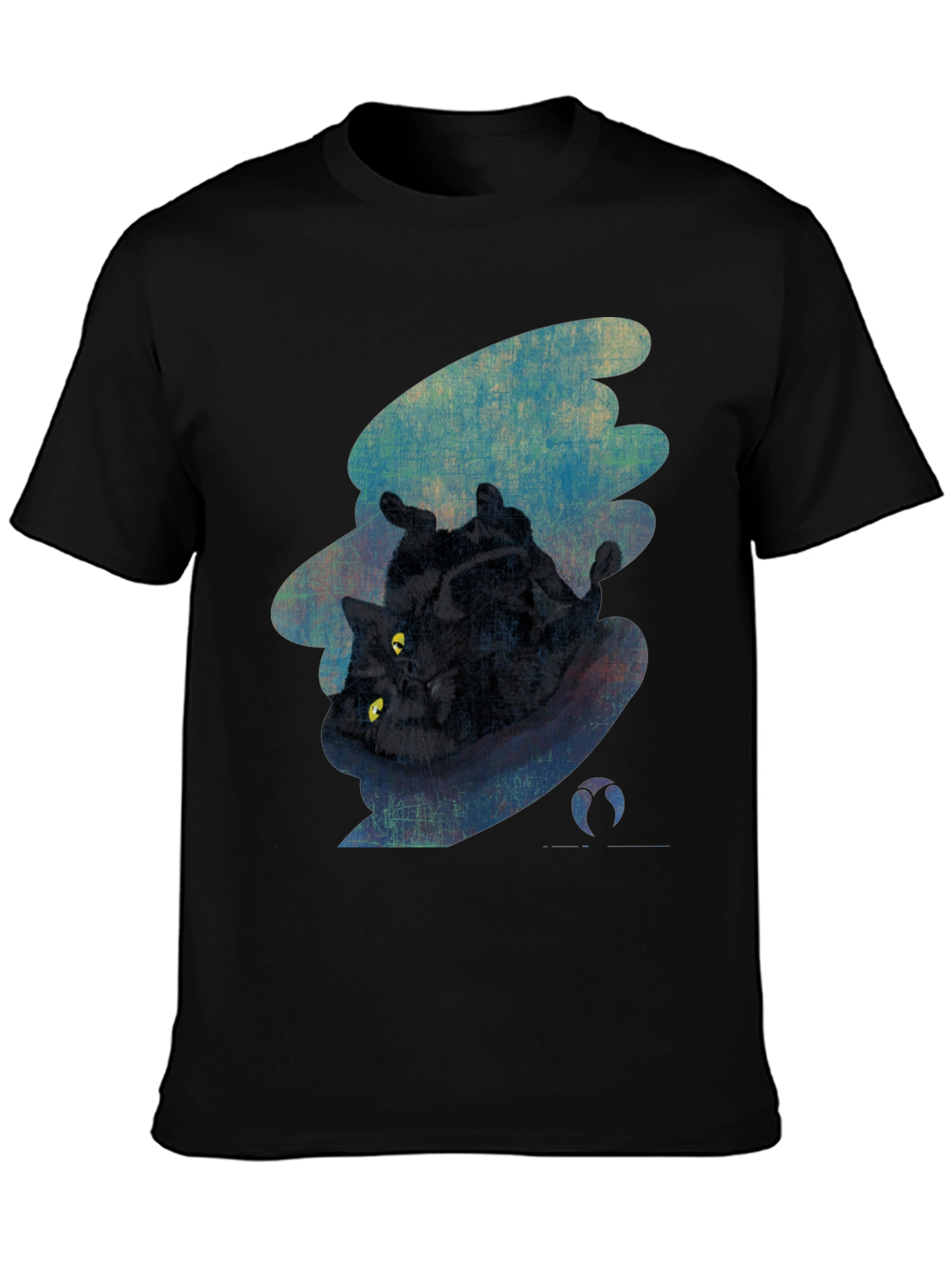 Black Cat Graphic Tee - Unique Style
