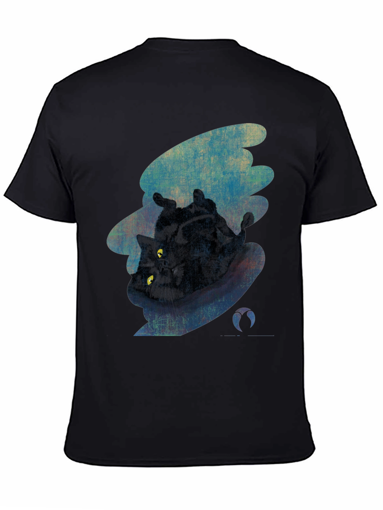 Black Cat Graphic Tee - Unique Style