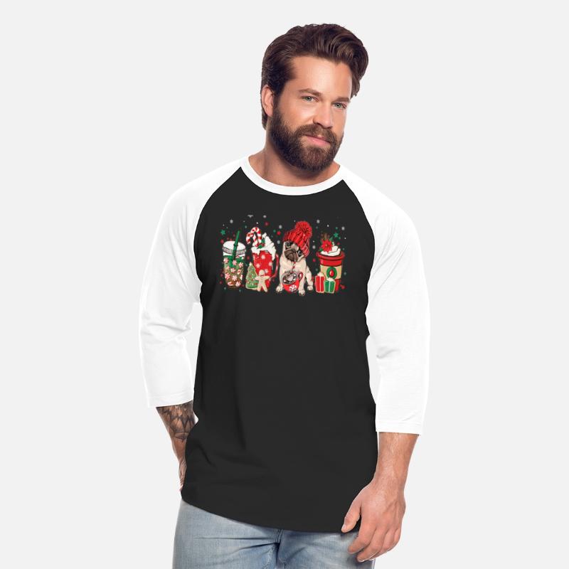 Sweets Winter Cozy Latte Christmas Coffee Pug Dog