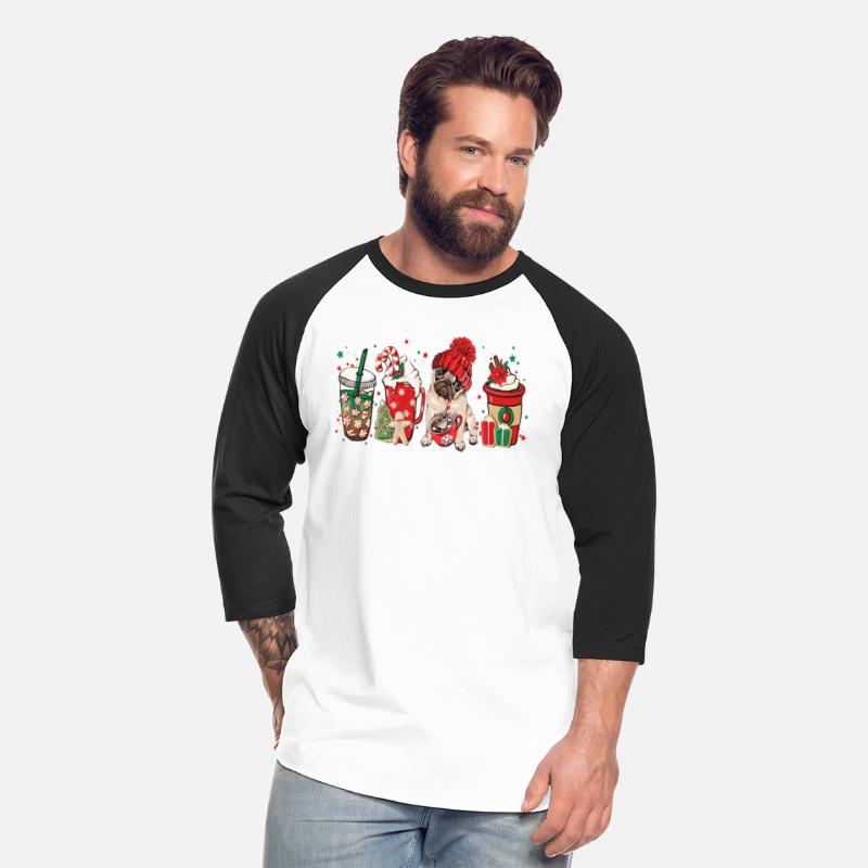 Sweets Winter Cozy Latte Christmas Coffee Pug Dog