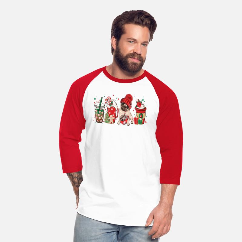 Sweets Winter Cozy Latte Christmas Coffee Pug Dog