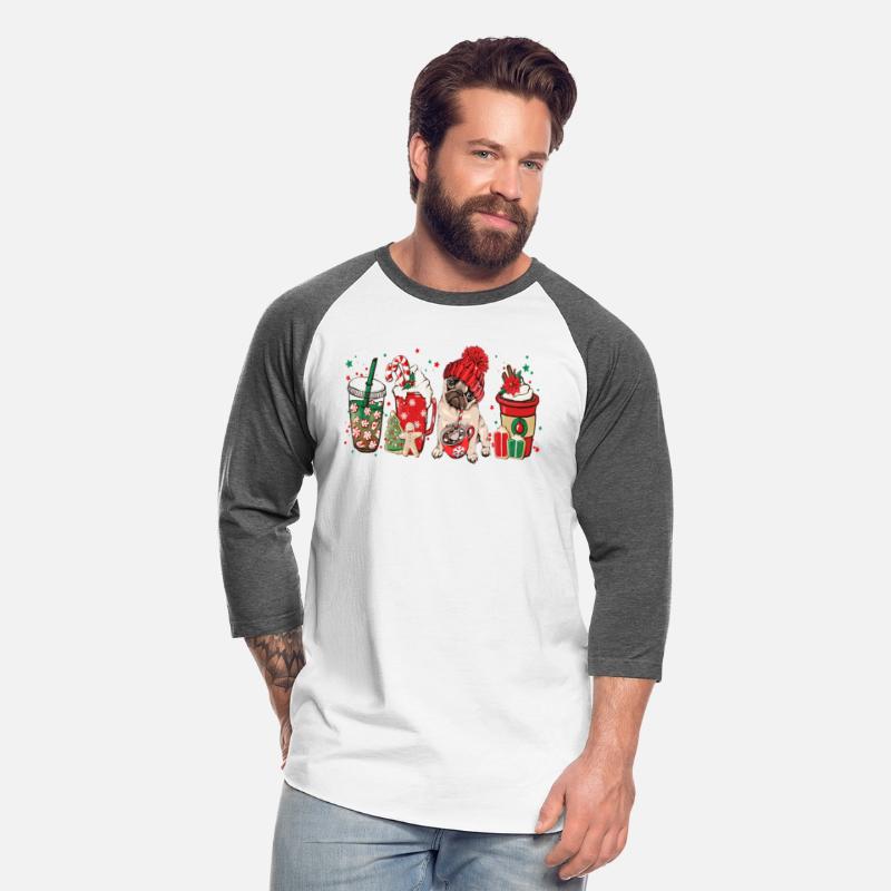 Sweets Winter Cozy Latte Christmas Coffee Pug Dog