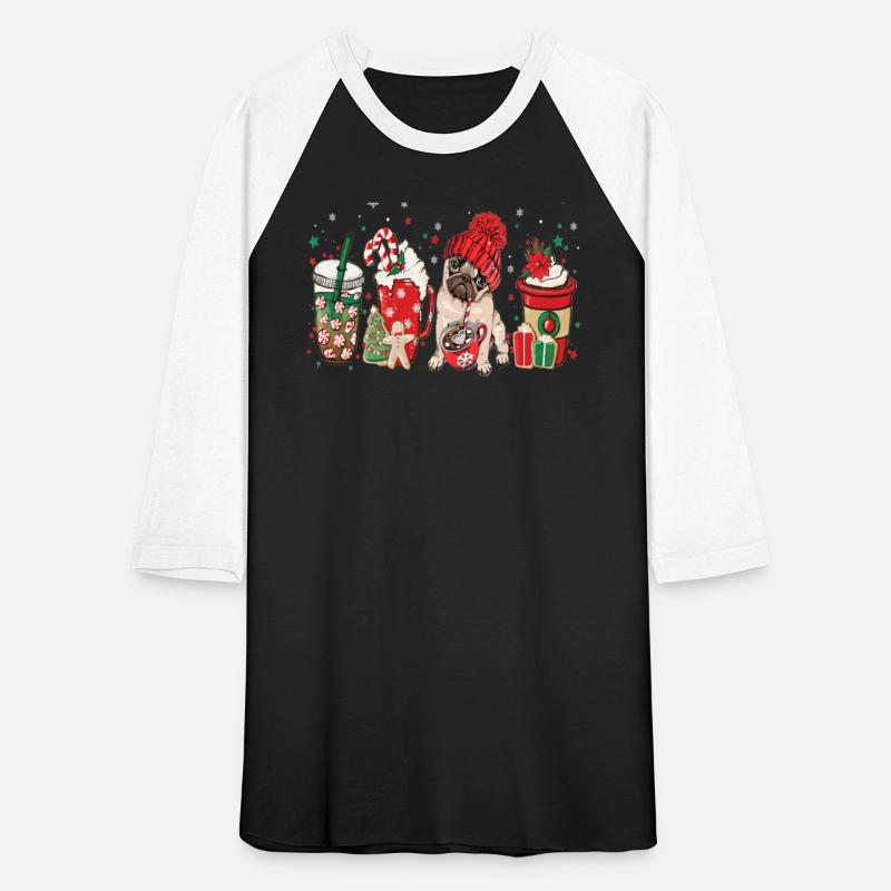 Sweets Winter Cozy Latte Christmas Coffee Pug Dog
