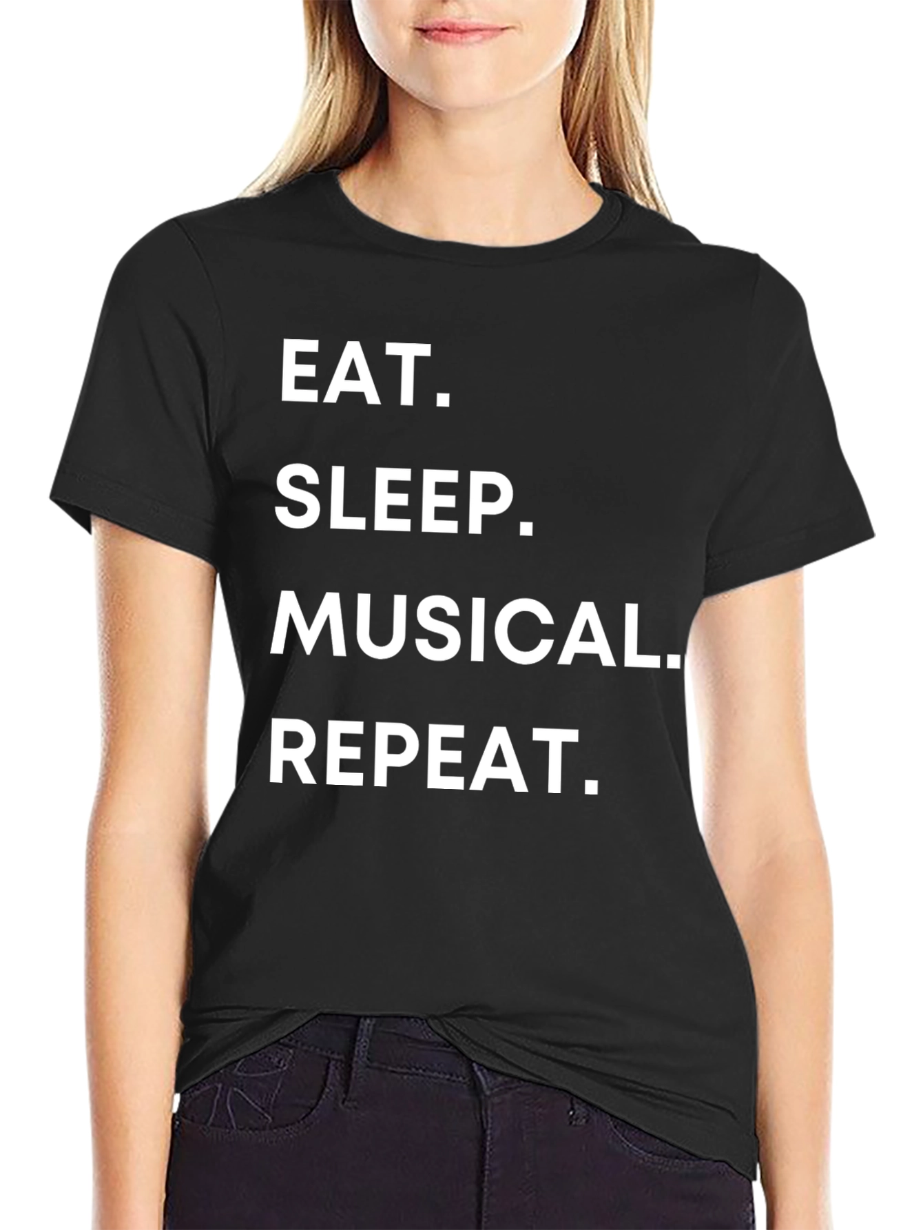 Eat Sleep Musical Repeat T-Shirt