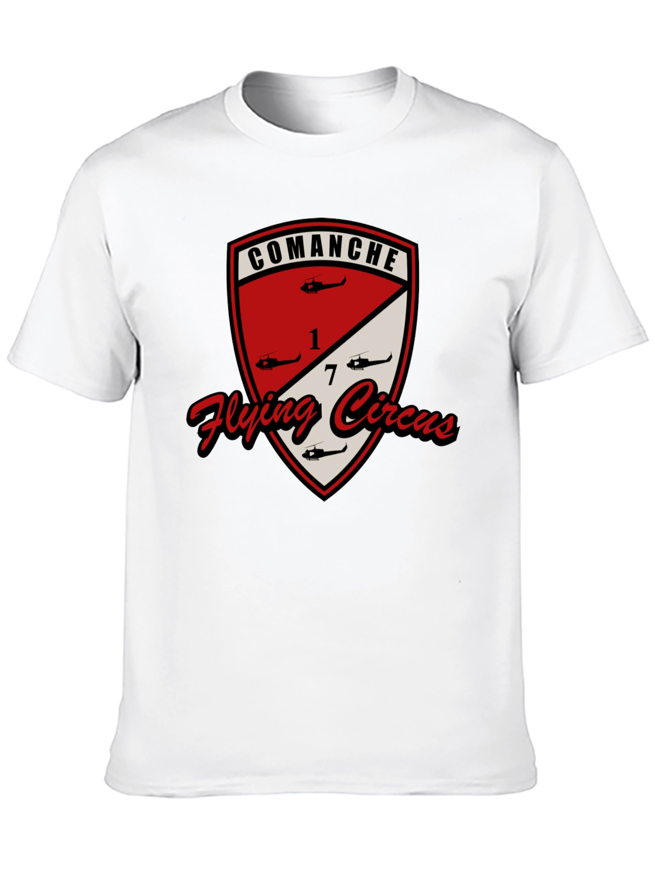 Comanche Flying Circus Black T-Shirt
