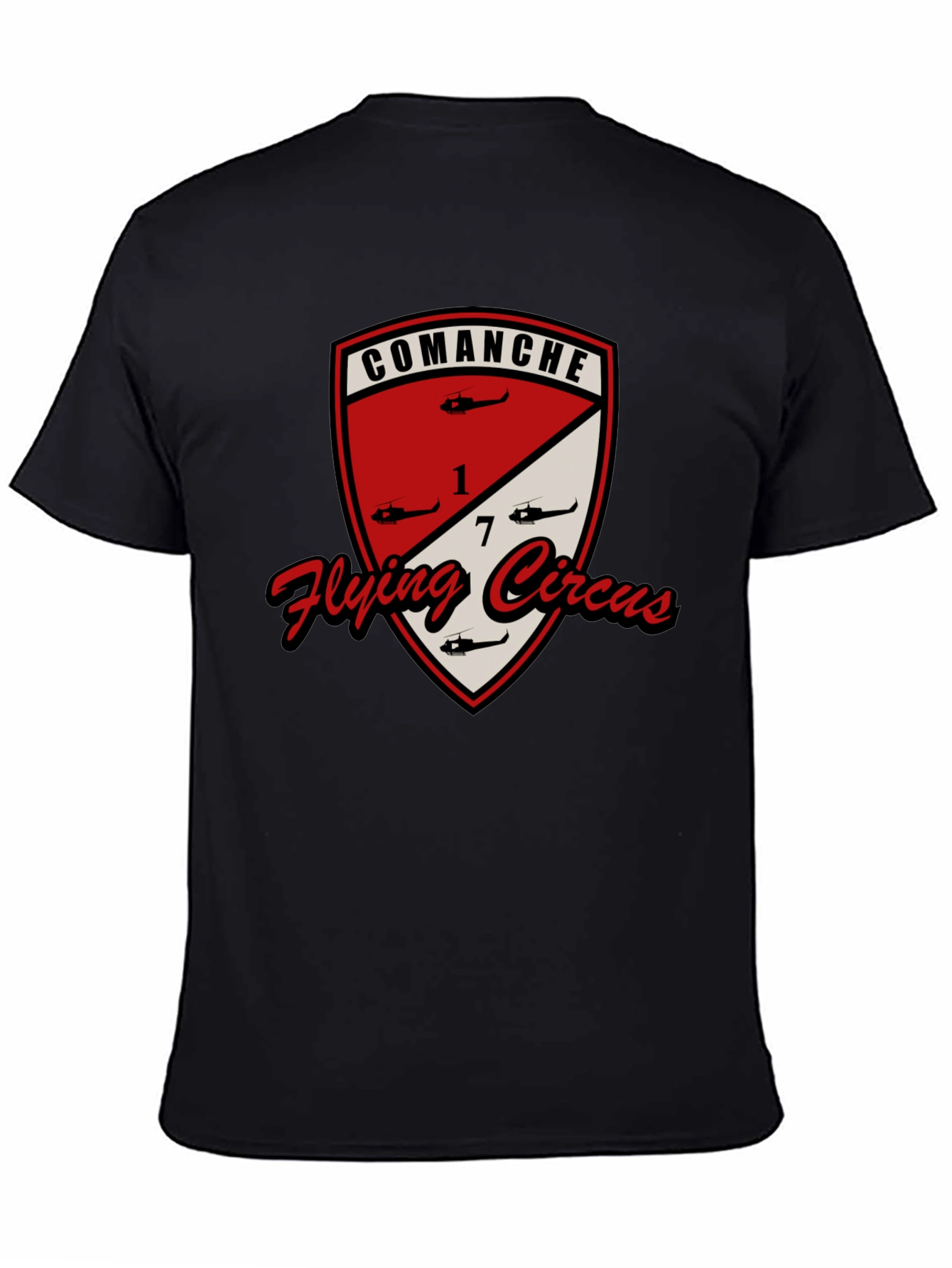 Comanche Flying Circus Black T-Shirt