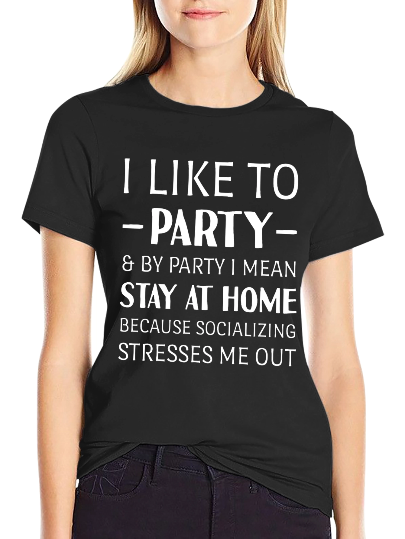 Introvert Party T-Shirt - Socializing Stress Relief