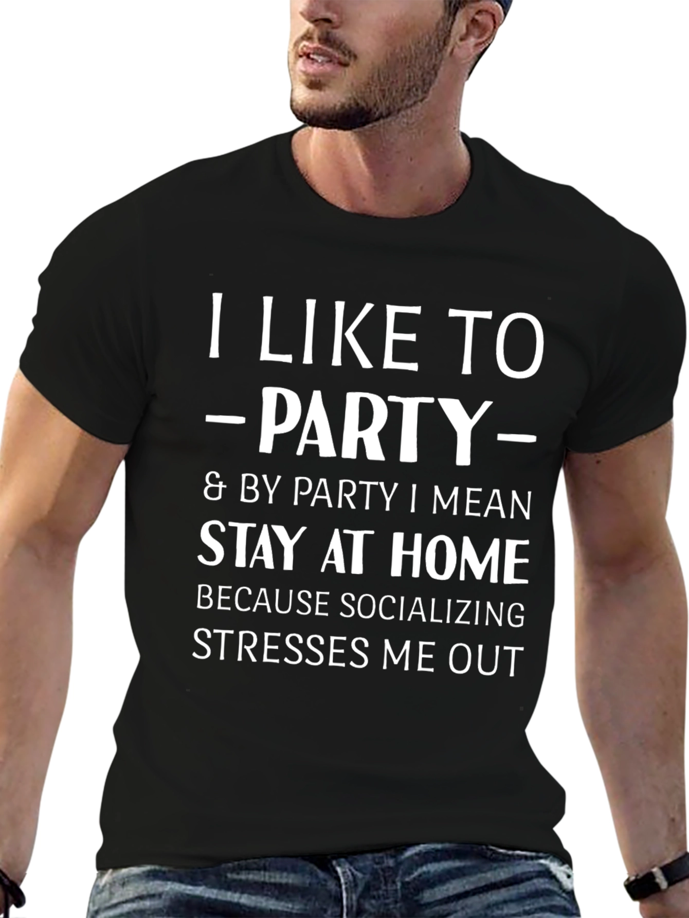 Introvert Party T-Shirt - Socializing Stress Relief