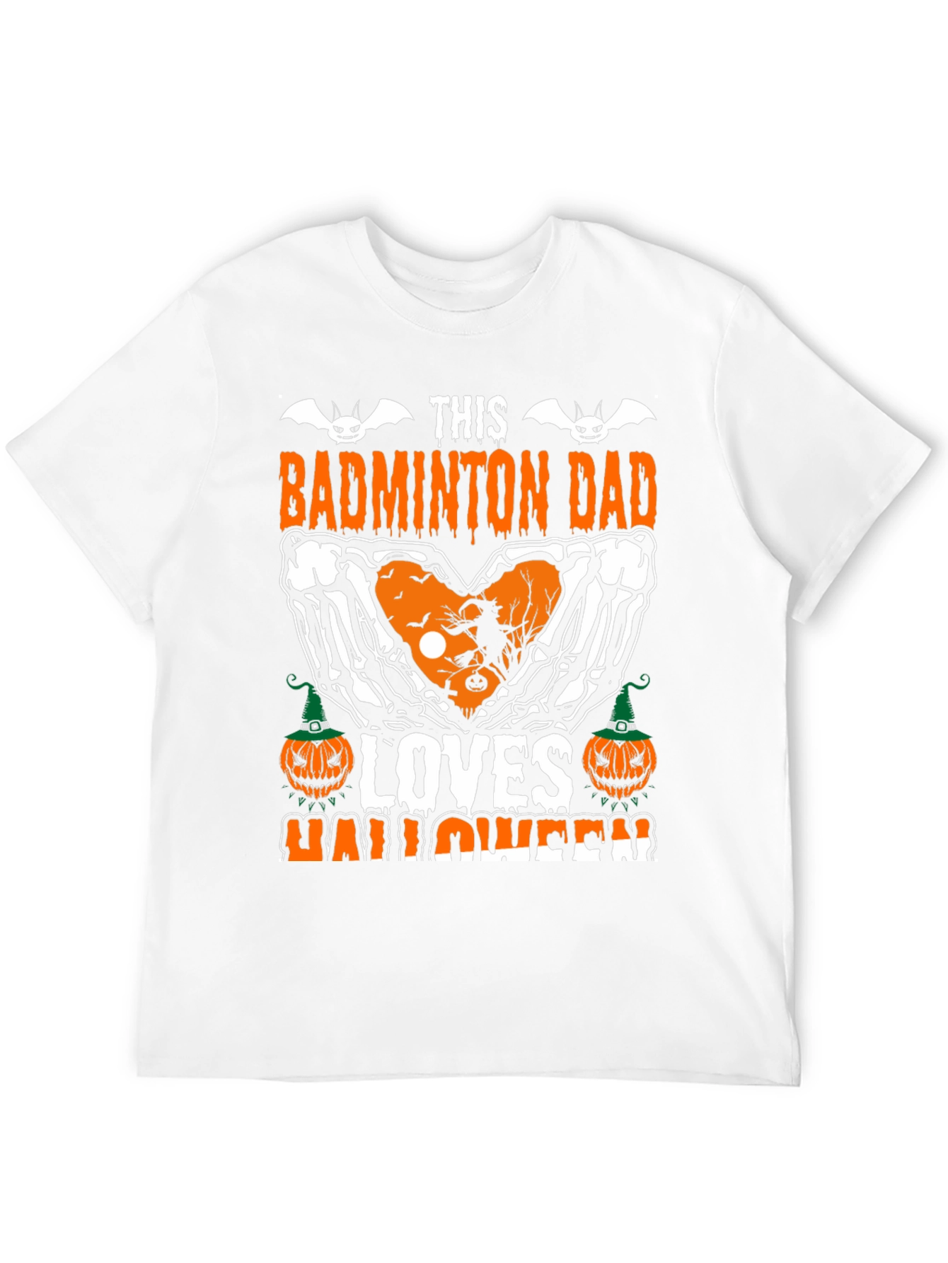 Badminton Dad Halloween T-Shirt