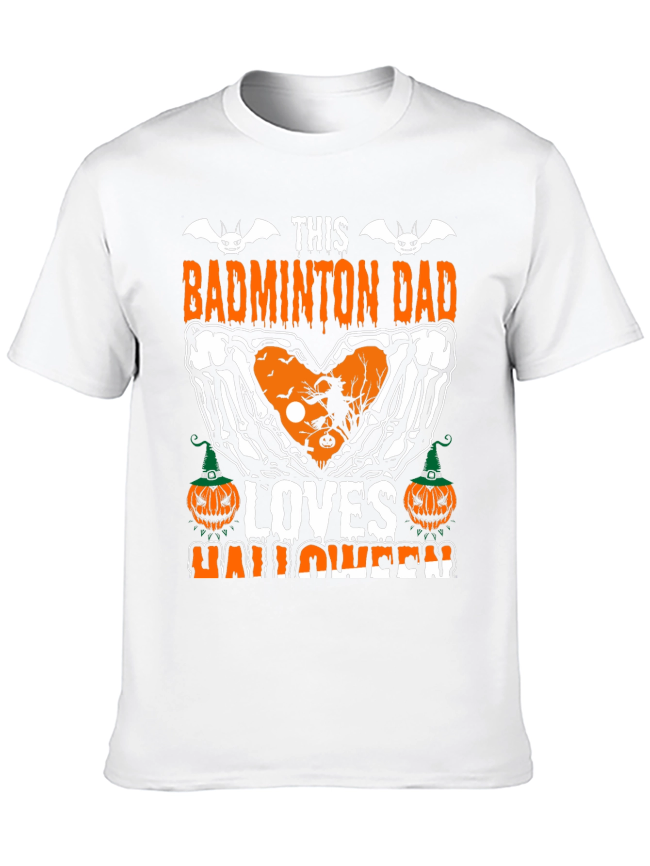 Badminton Dad Halloween T-Shirt
