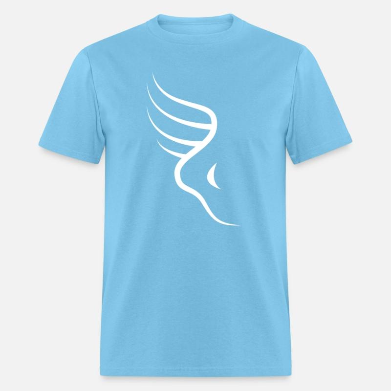 symbol wings foot Hermes messenger running god gif