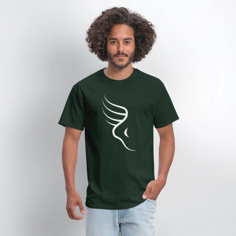 symbol wings foot Hermes messenger running god gif