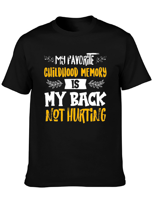Funny Back Pain Relief T-Shirt