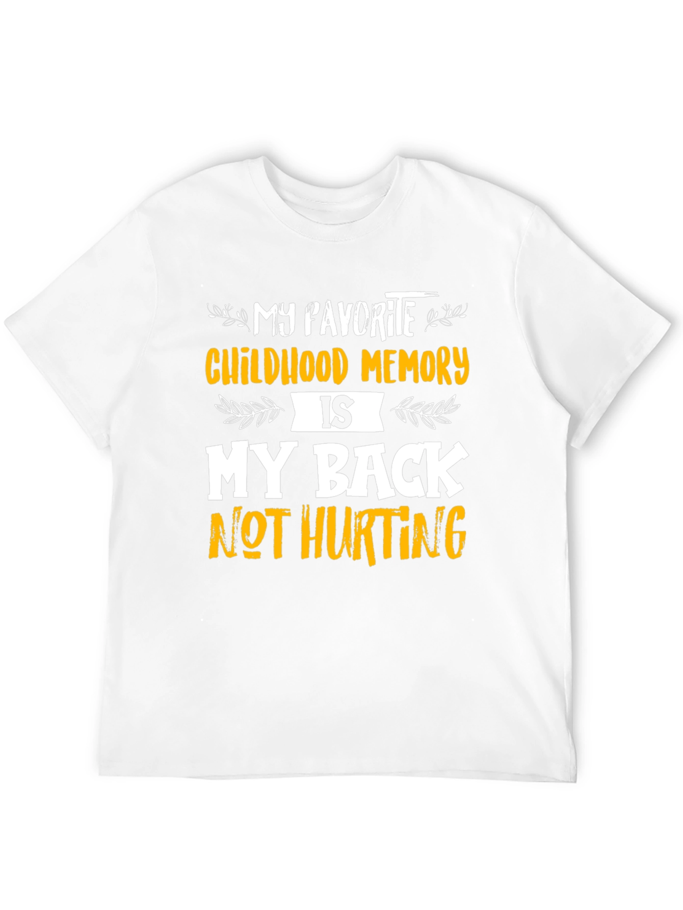 Funny Back Pain Relief T-Shirt