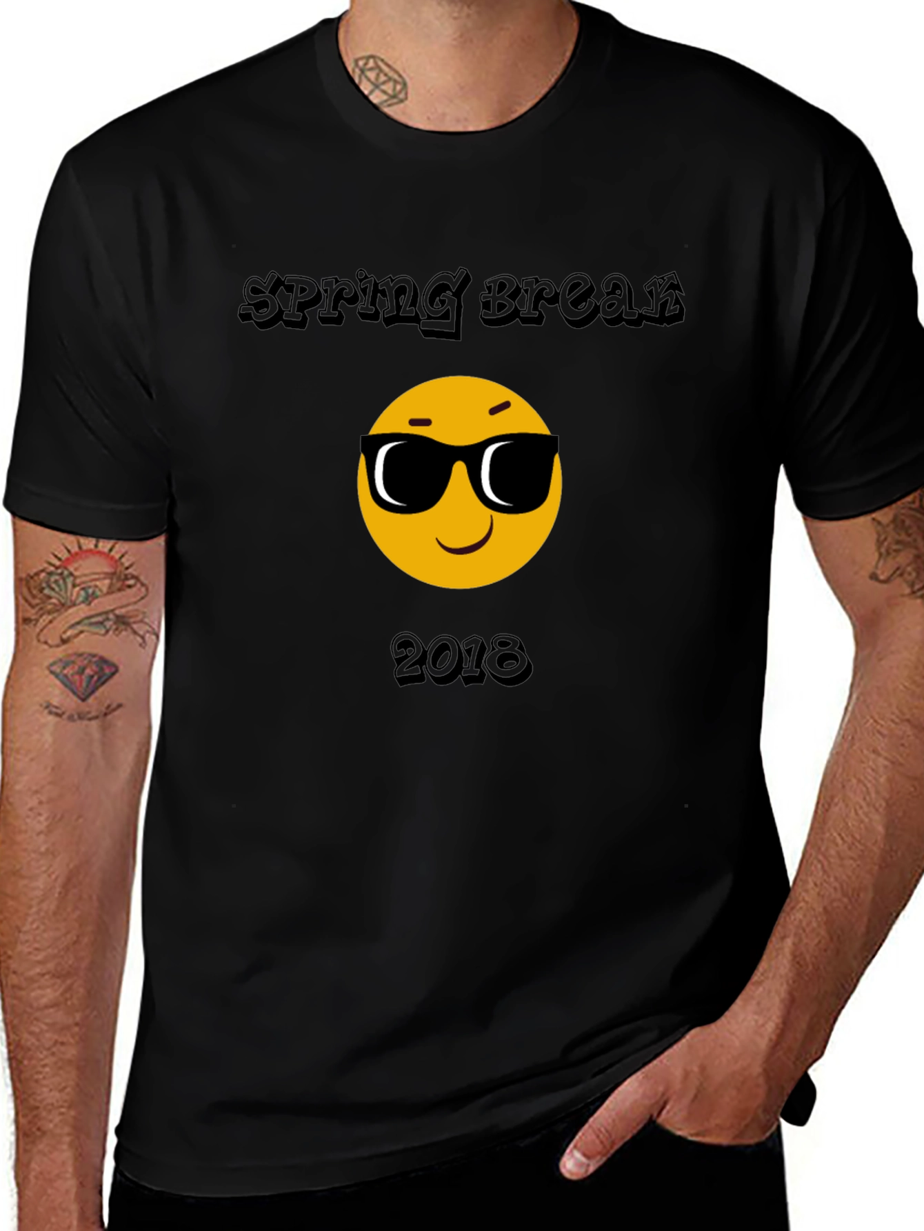 Spring Break 2018 Emoji T-Shirt