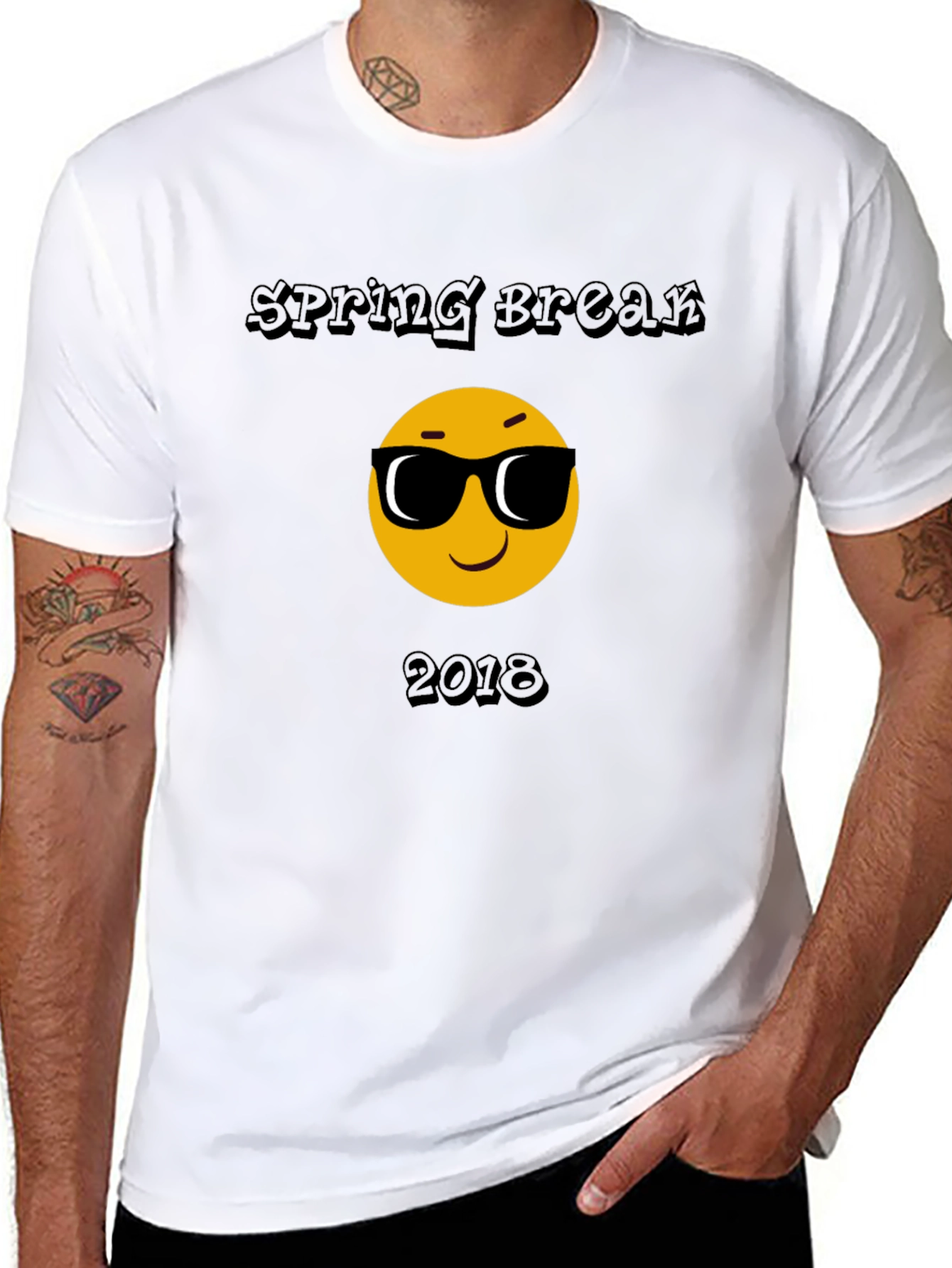 Spring Break 2018 Emoji T-Shirt