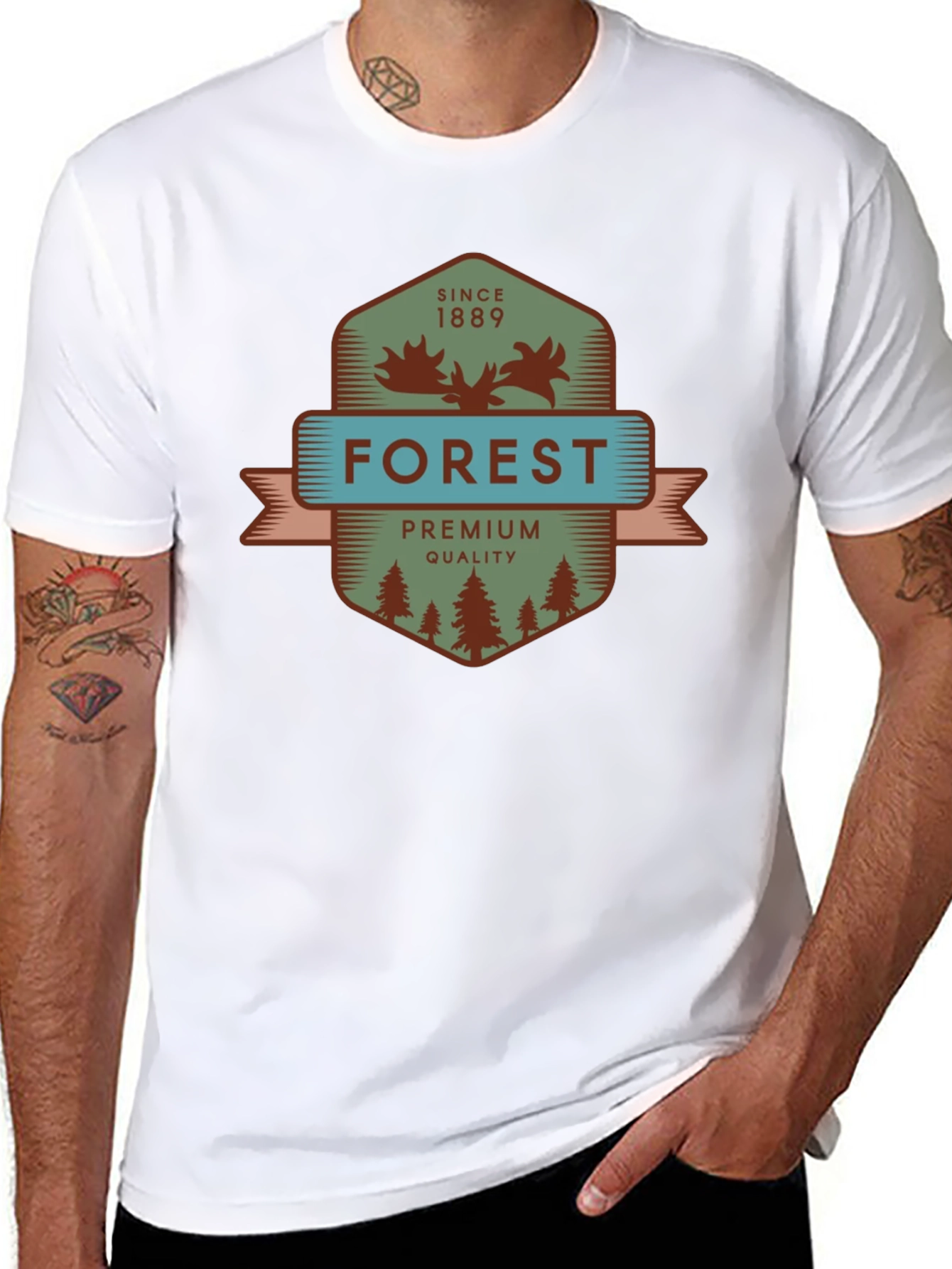Forest Graphic T-Shirt - Premium Quality Tee