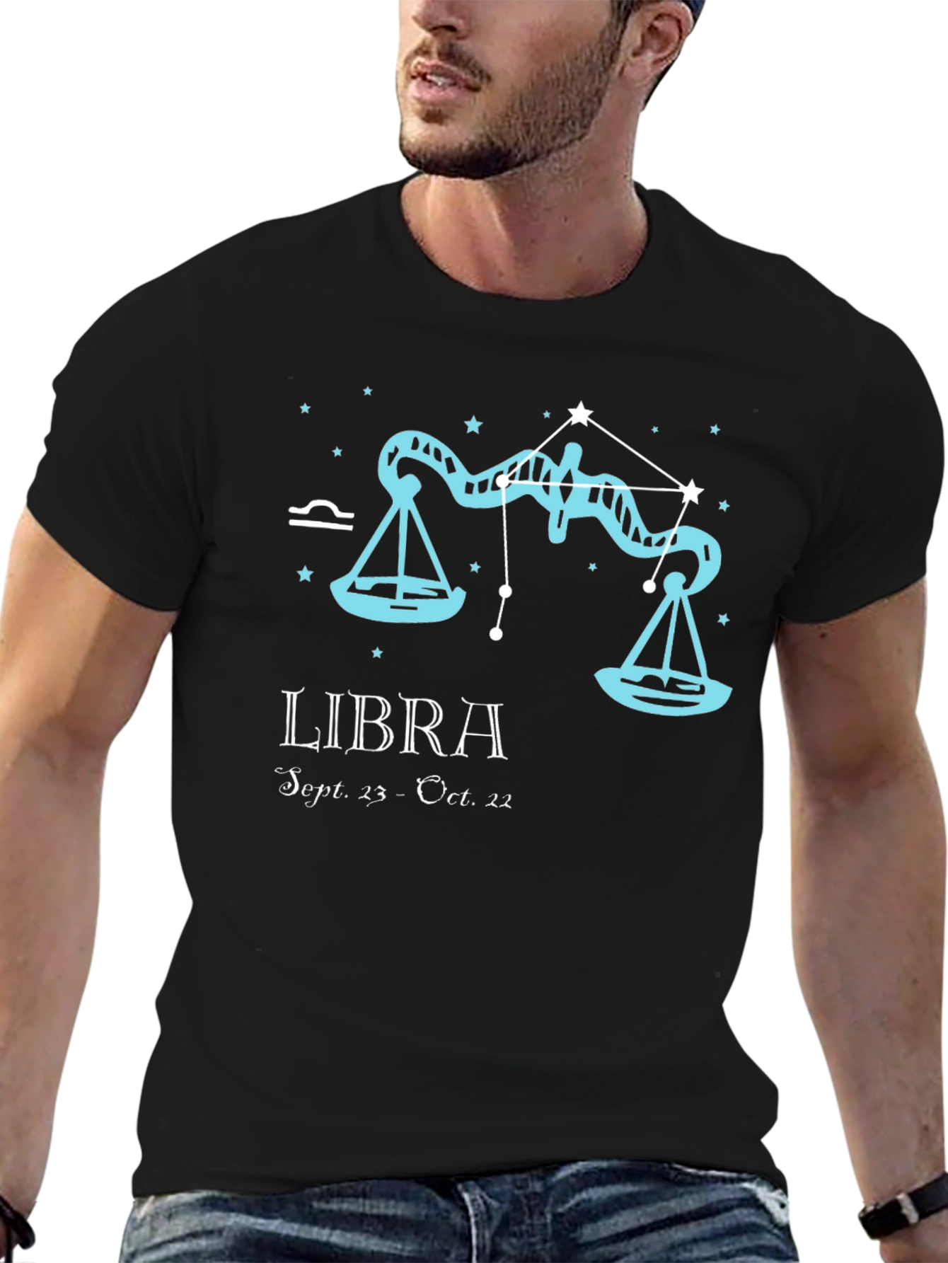 Libra Zodiac T-Shirt - Sept 23 - Oct 22