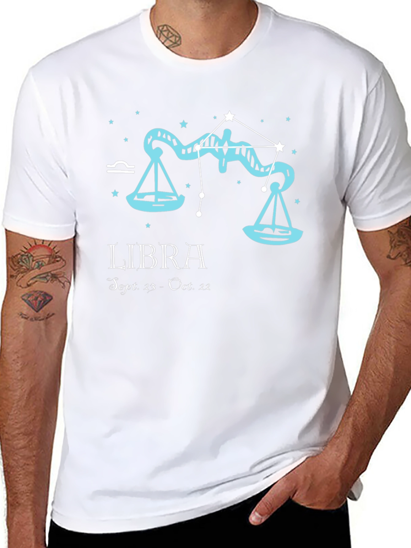 Libra Zodiac T-Shirt - Sept 23 - Oct 22