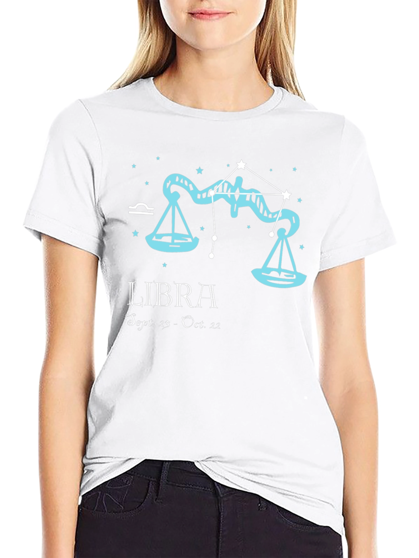 Libra Zodiac T-Shirt - Sept 23 - Oct 22
