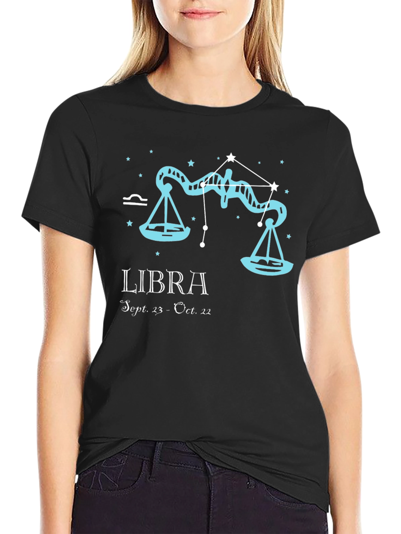 Libra Zodiac T-Shirt - Sept 23 - Oct 22