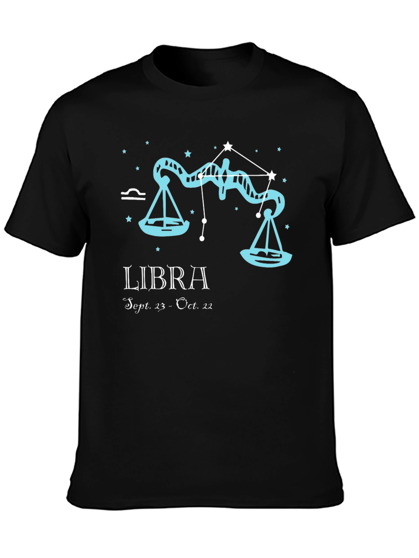Libra Zodiac T-Shirt - Sept 23 - Oct 22