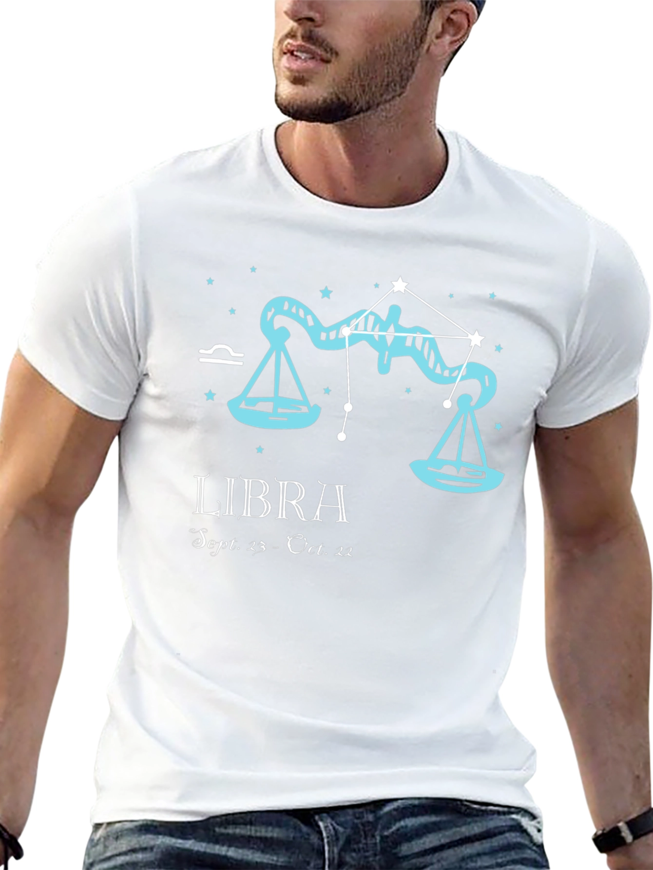 Libra Zodiac T-Shirt - Sept 23 - Oct 22