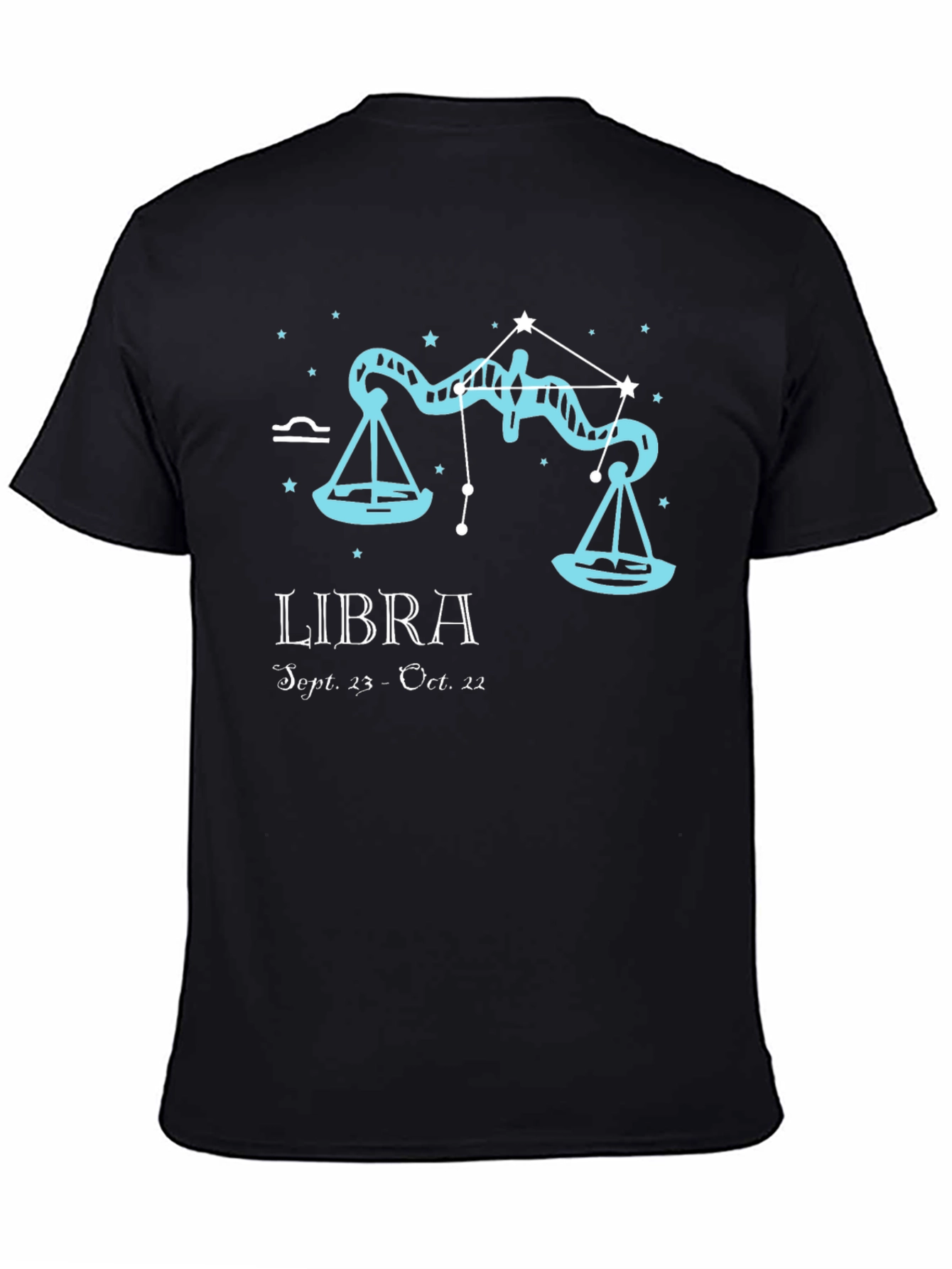 Libra Zodiac T-Shirt - Sept 23 - Oct 22