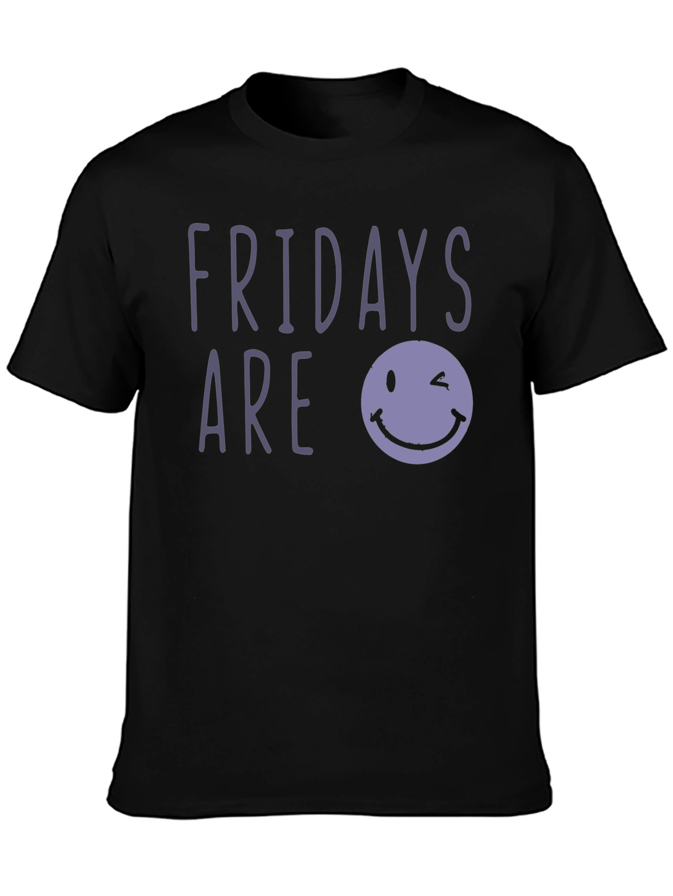 Fridays are Smiley Face Winking T-Shirt