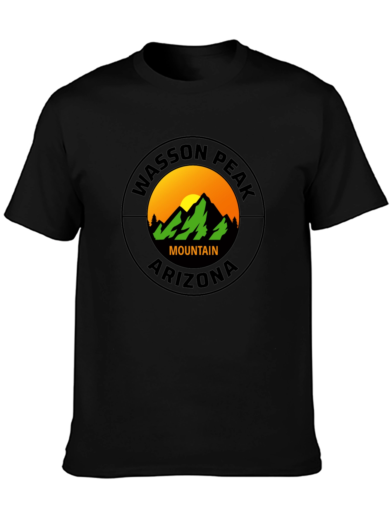 Wasson Peak Mountain Arizona Graphic Tee