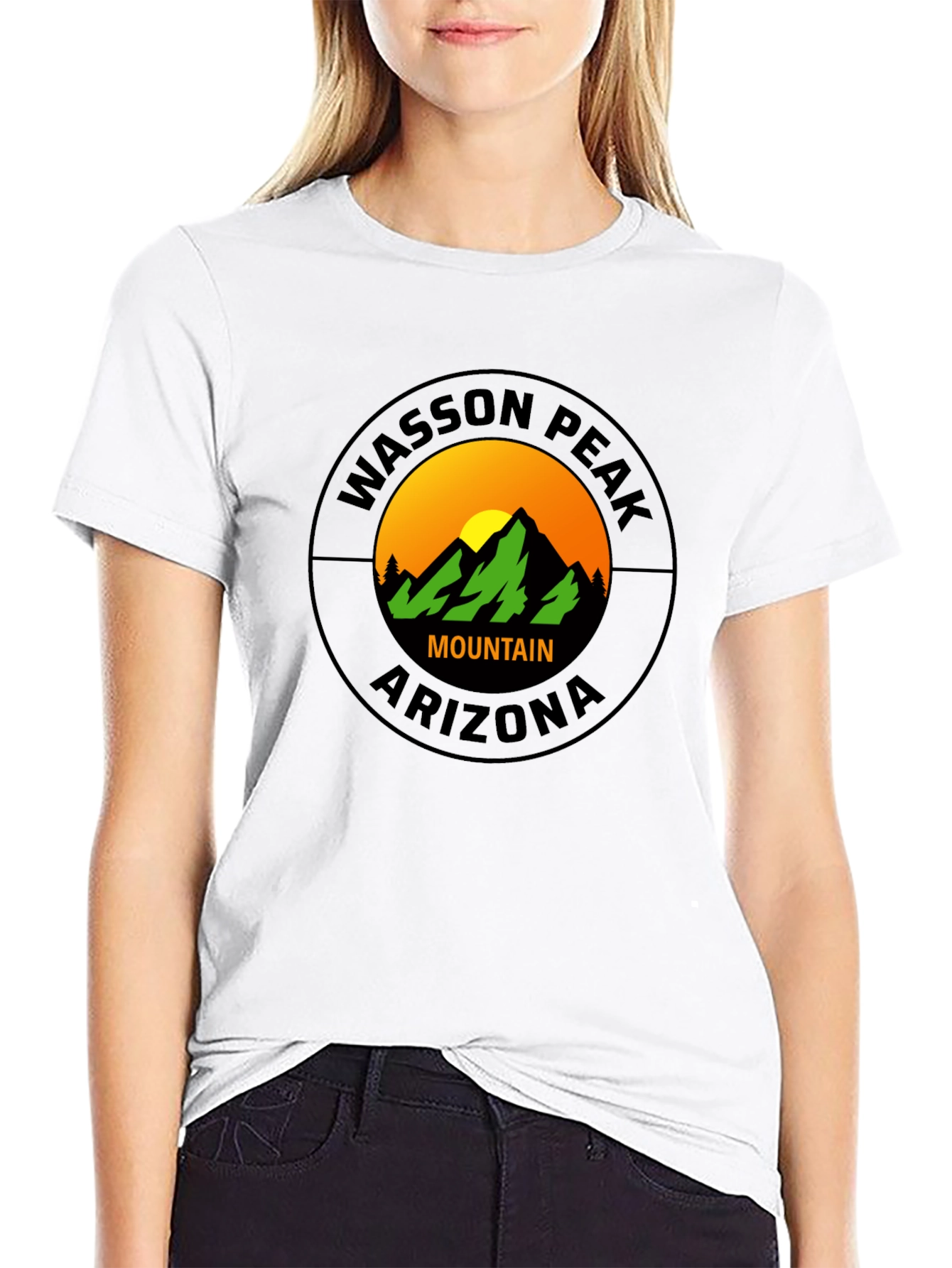 Wasson Peak Mountain Arizona Graphic Tee