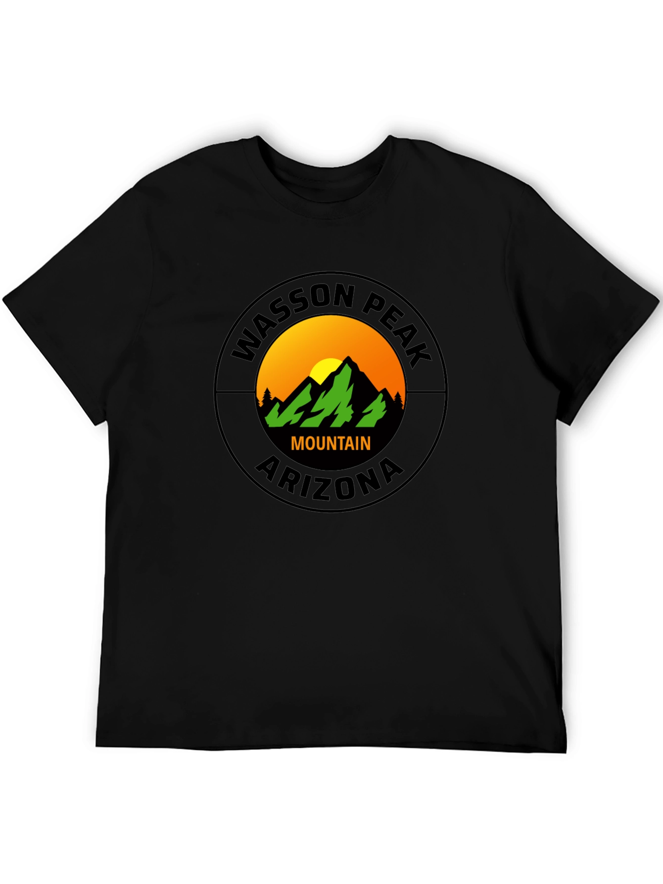 Wasson Peak Mountain Arizona Graphic Tee
