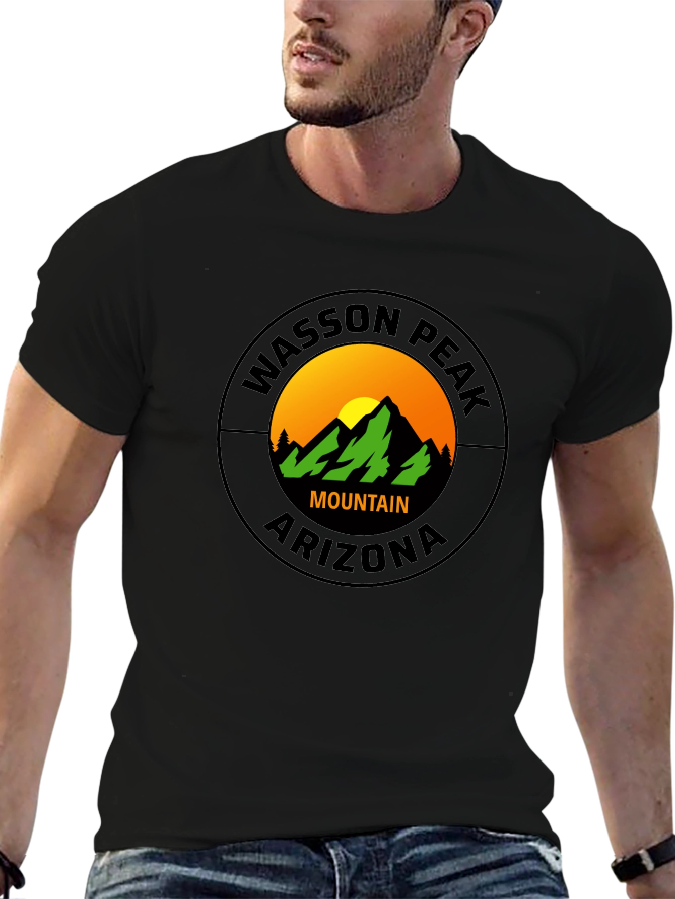 Wasson Peak Mountain Arizona Graphic Tee