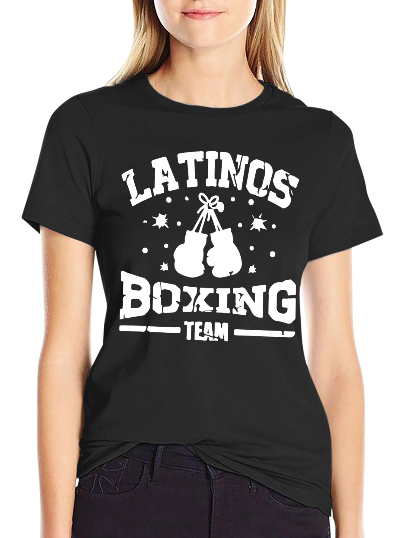 Latino Boxing Team Graphic Tee - Stylish Comfort