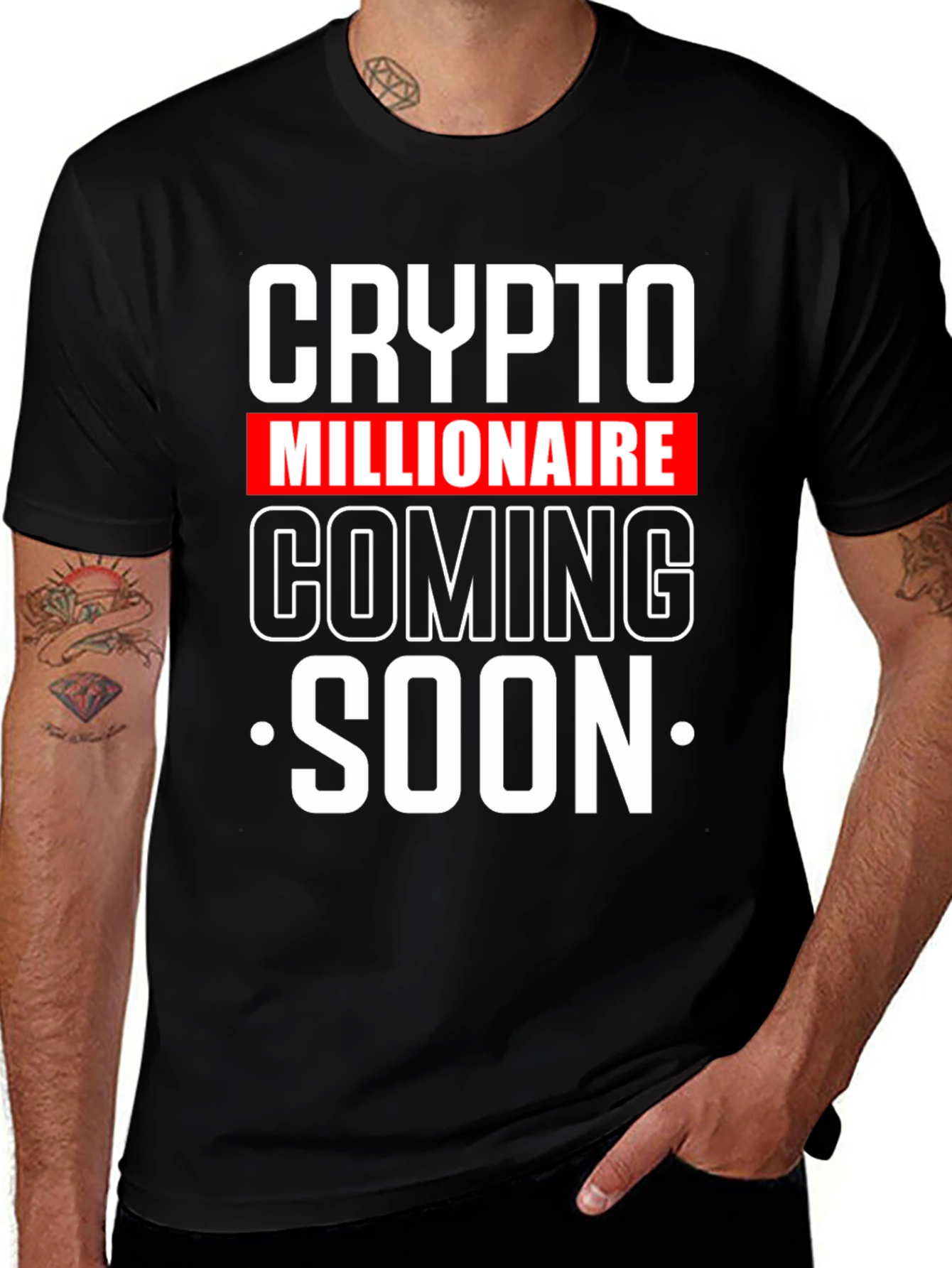 Crypto Millionaire Coming Soon T-Shirt