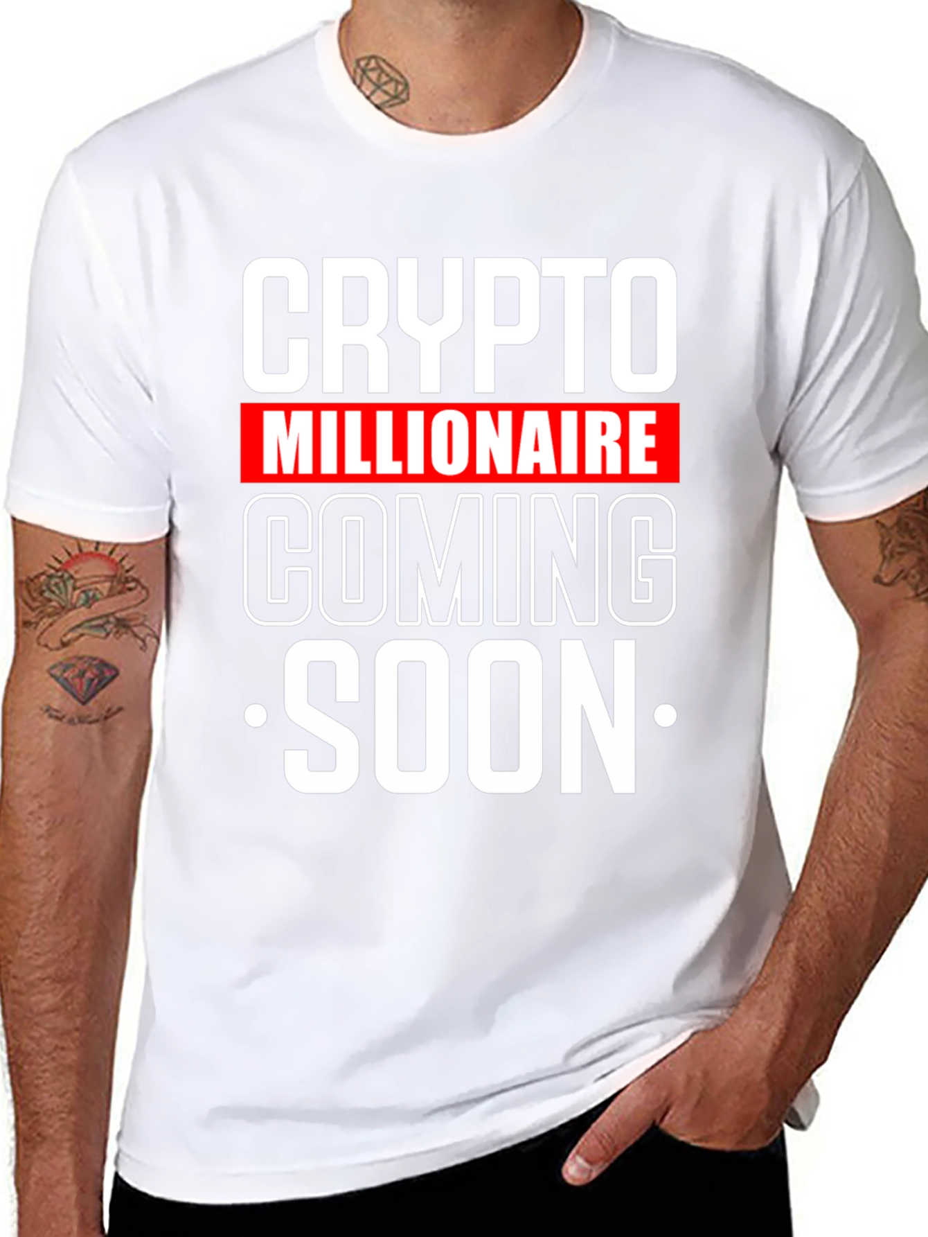 Crypto Millionaire Coming Soon T-Shirt