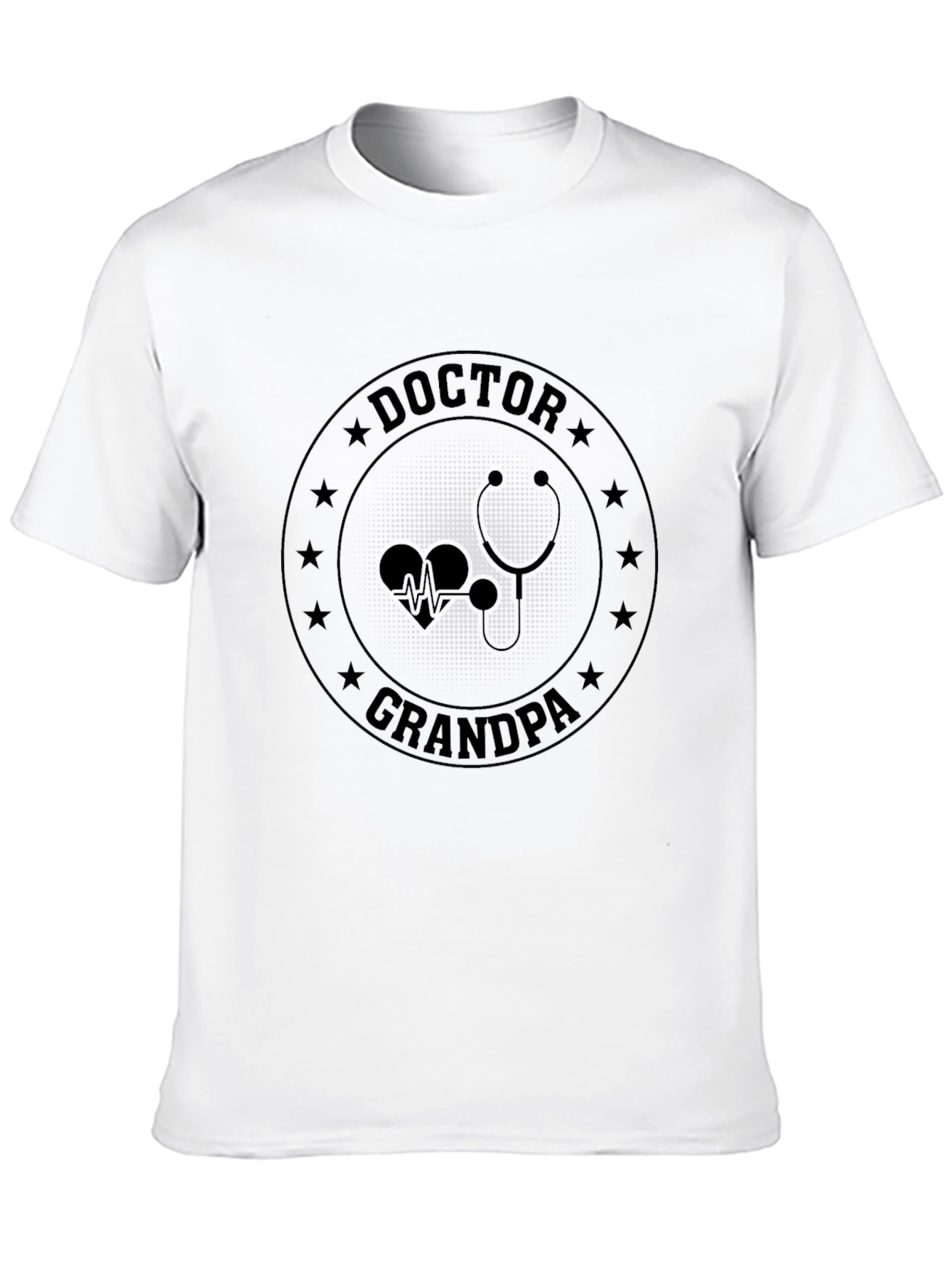Doctor Grandpa T-Shirt - Unique Medical Design