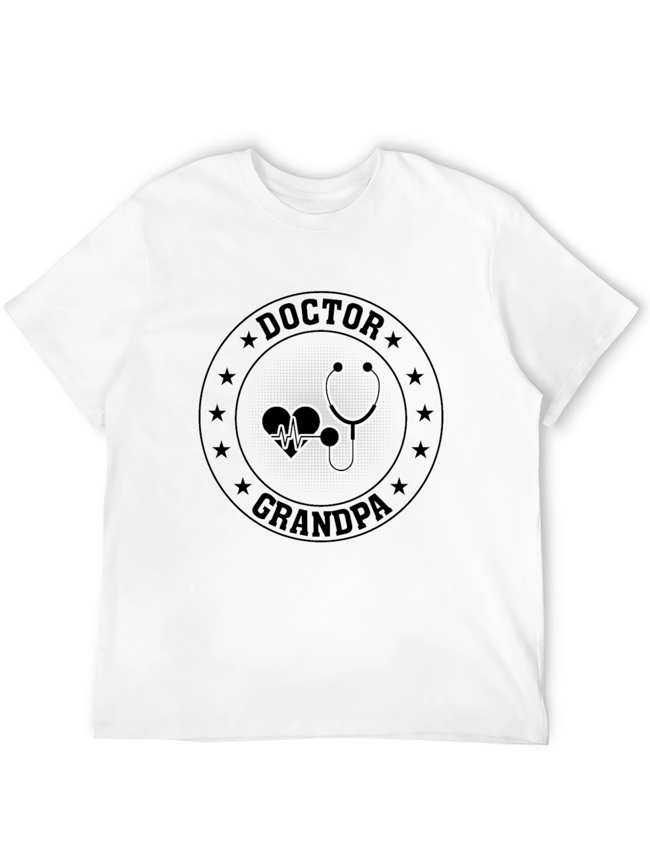 Doctor Grandpa T-Shirt - Unique Medical Design
