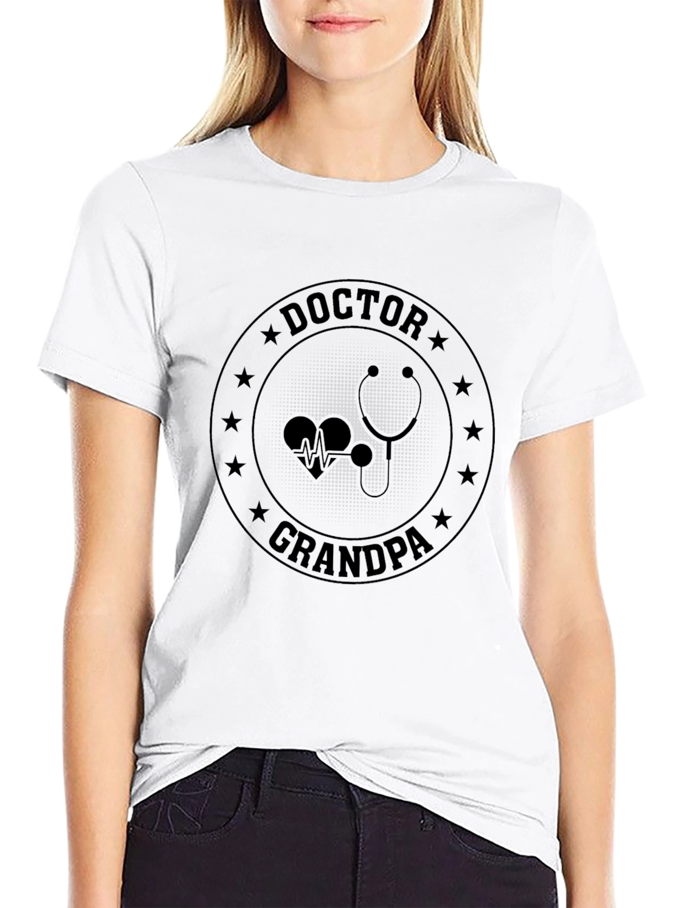 Doctor Grandpa T-Shirt - Unique Medical Design
