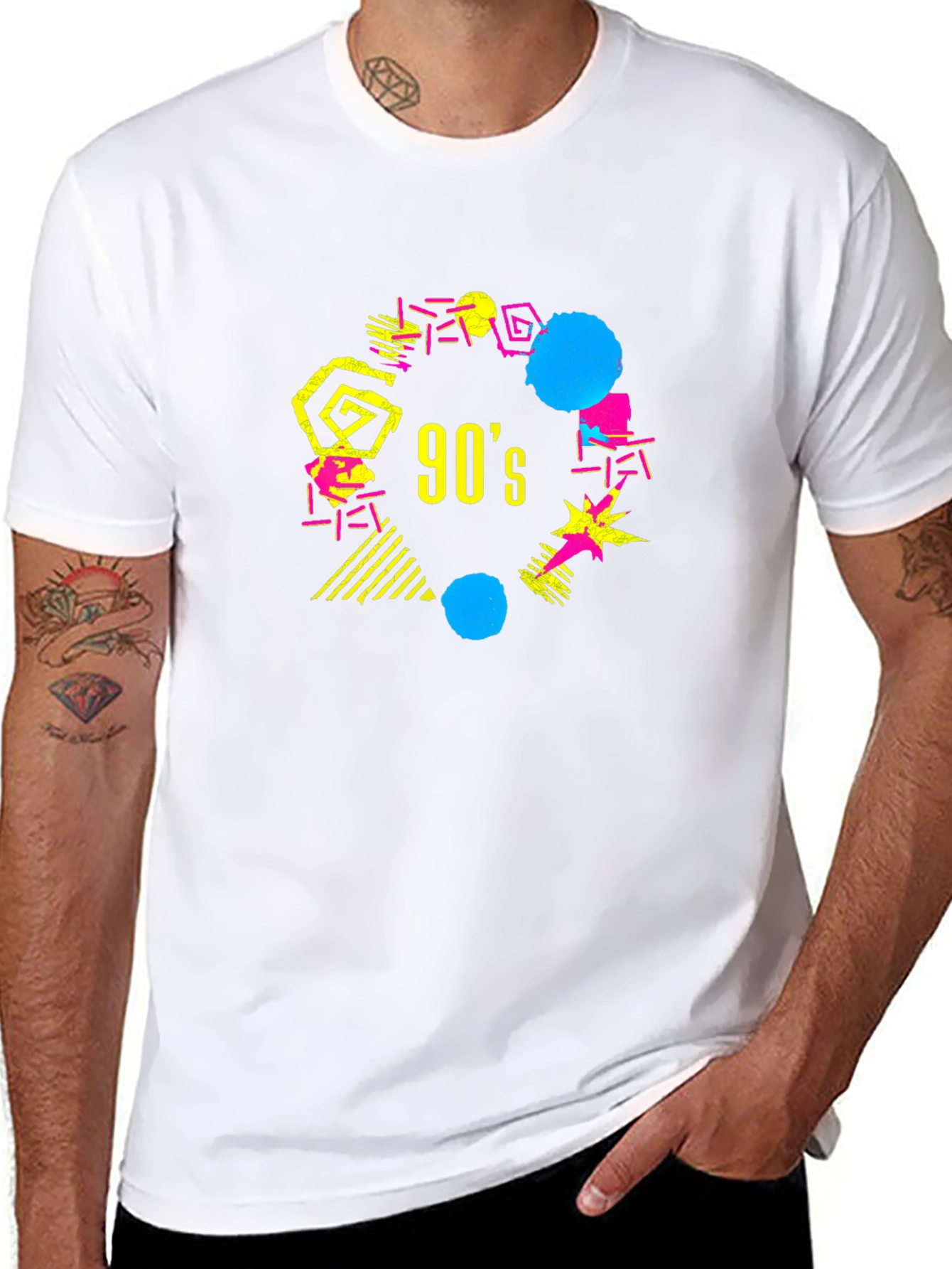 Retro 90s Graphic Tee - Nostalgic Style
