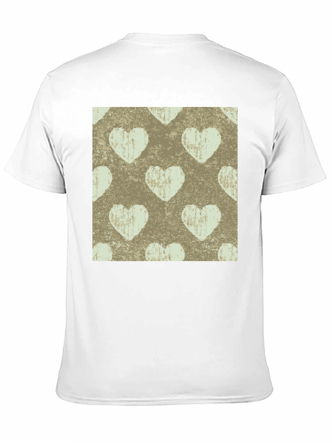 Heart Pattern Tee - Stylish & Comfortable