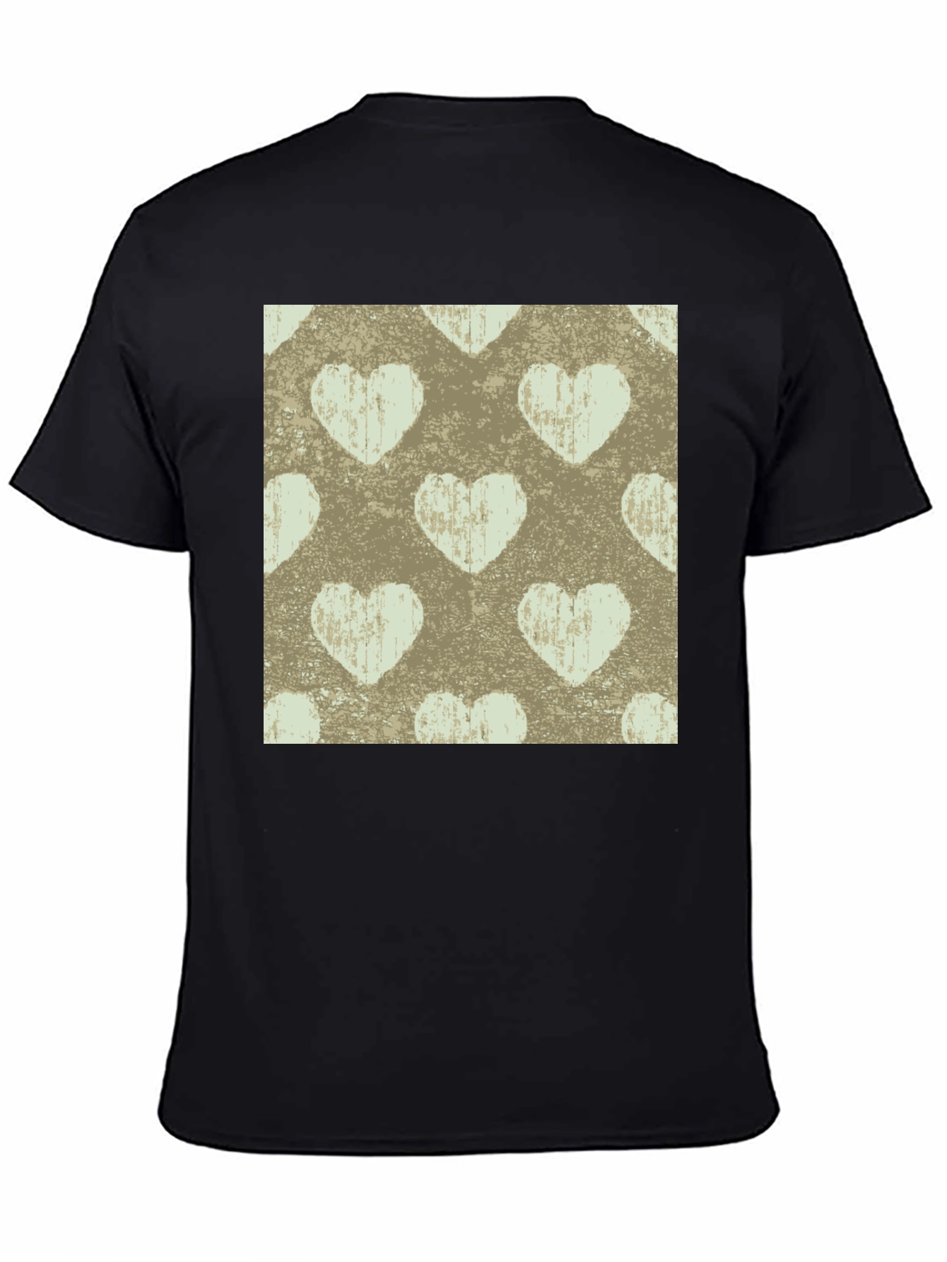 Heart Pattern Tee - Stylish & Comfortable