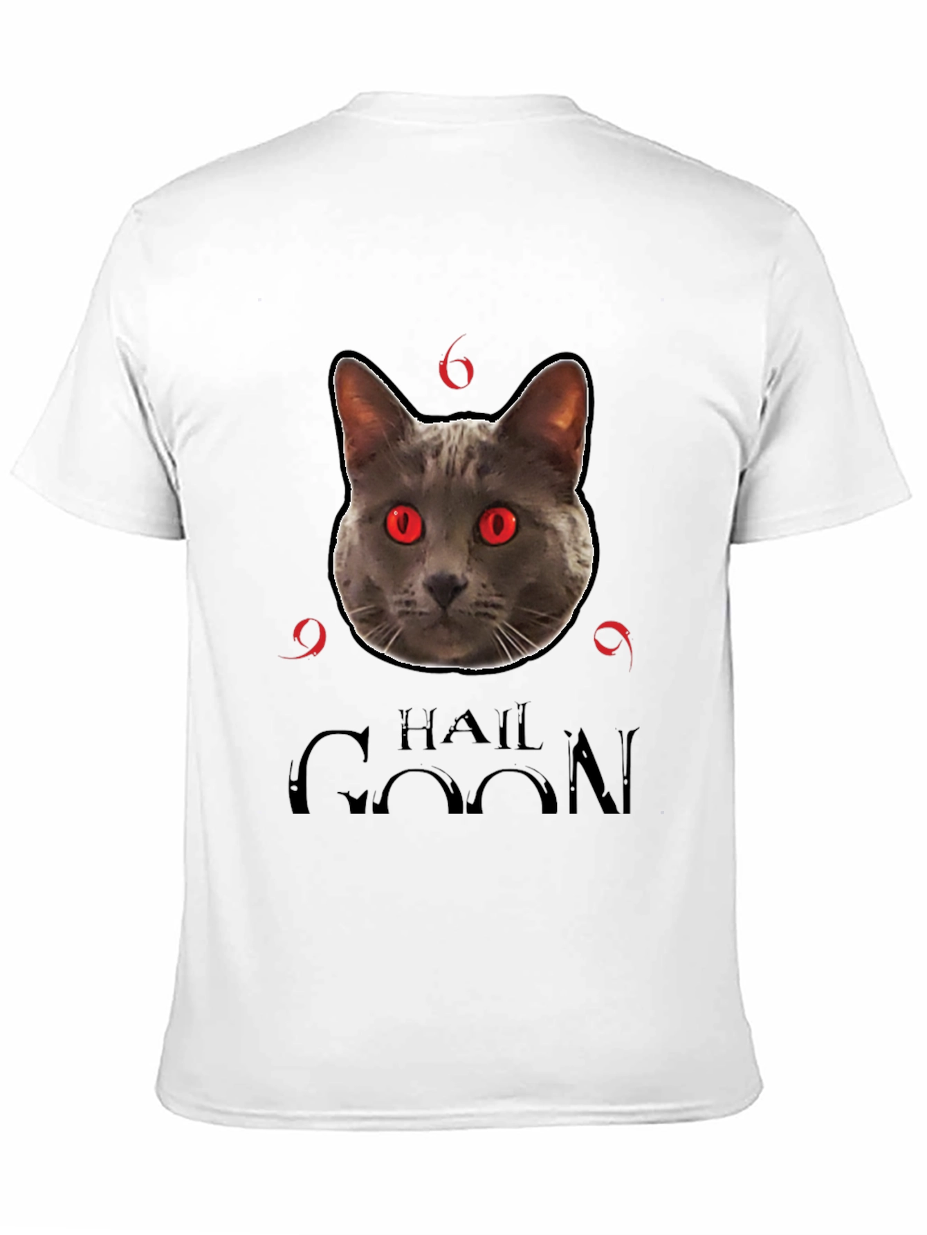 Hail Goon Cat T-Shirt - Black