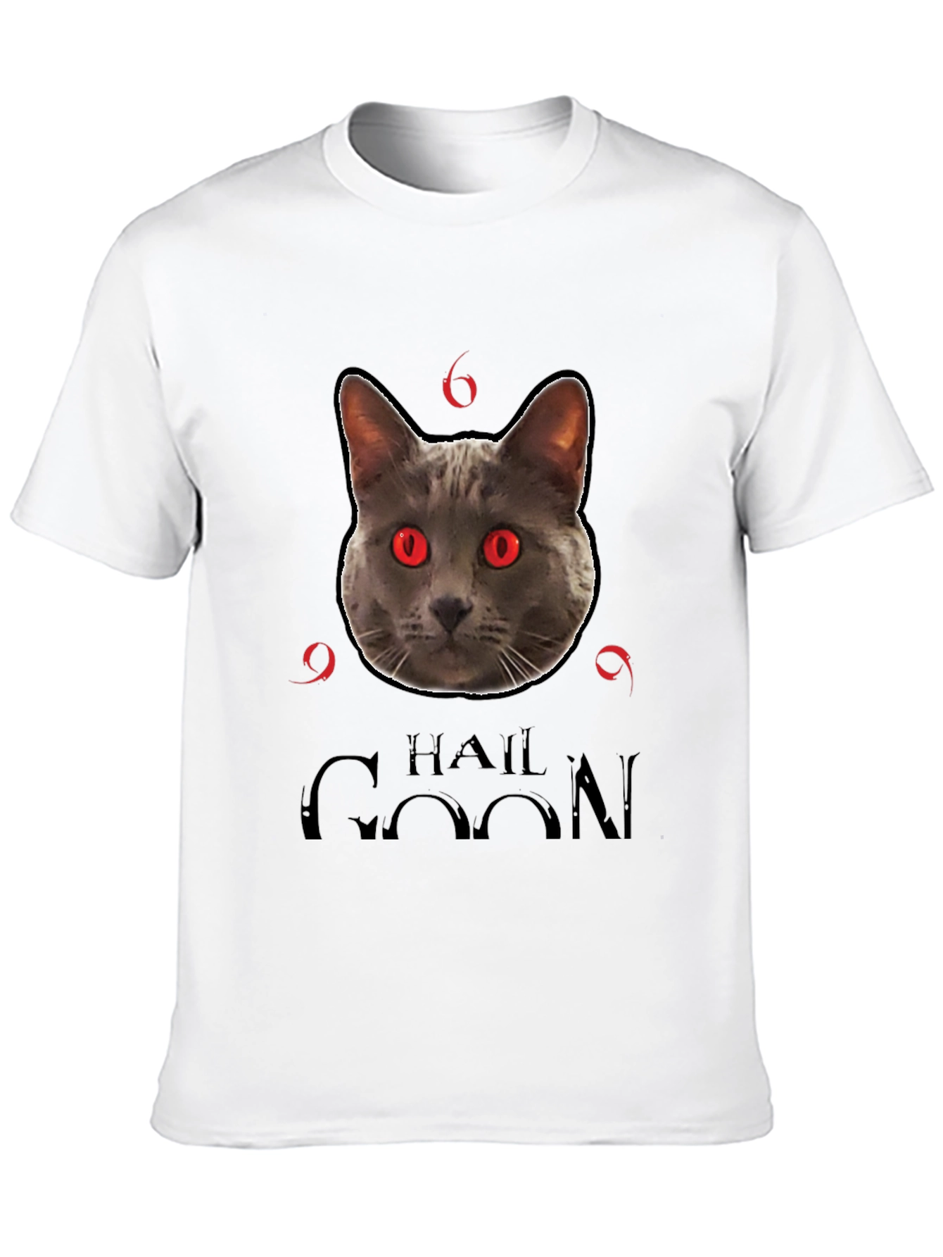 Hail Goon Cat T-Shirt - Black