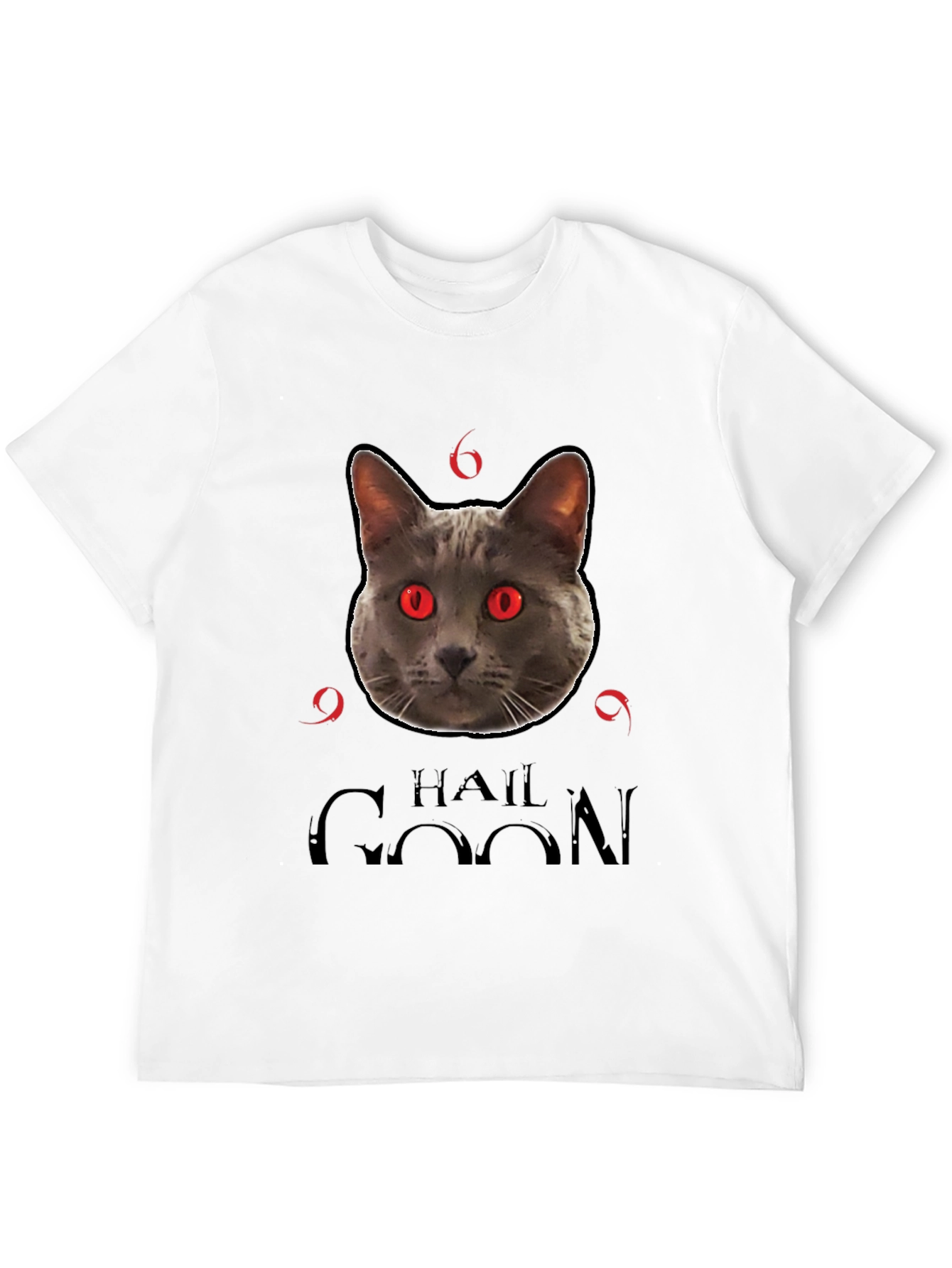Hail Goon Cat T-Shirt - Black