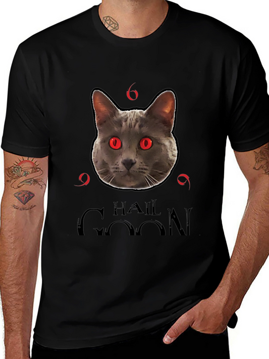 Hail Goon Cat T-Shirt - Black