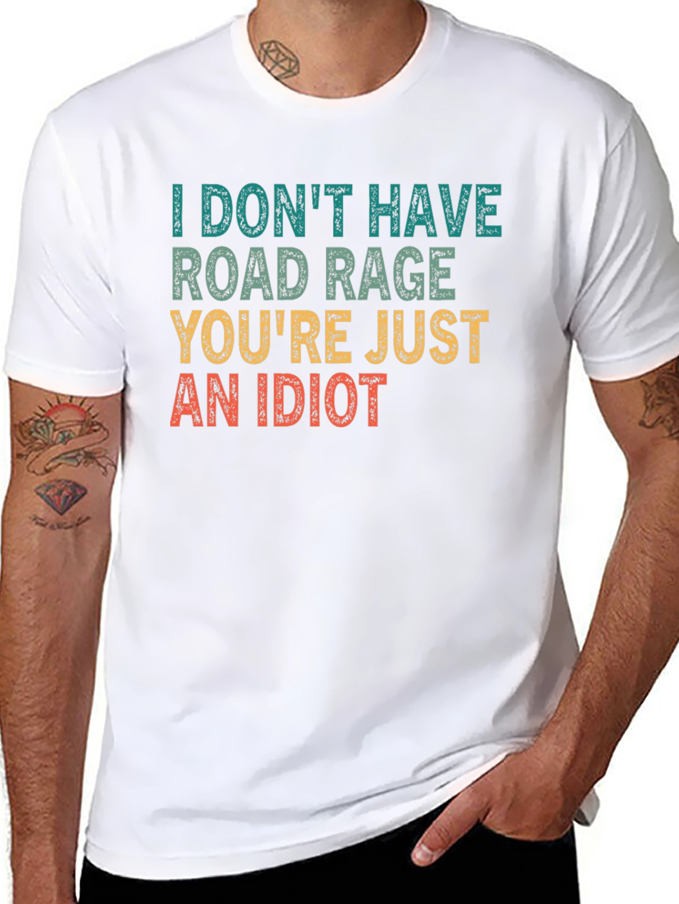 Road Rage T-Shirt - Funny Slogan Tee